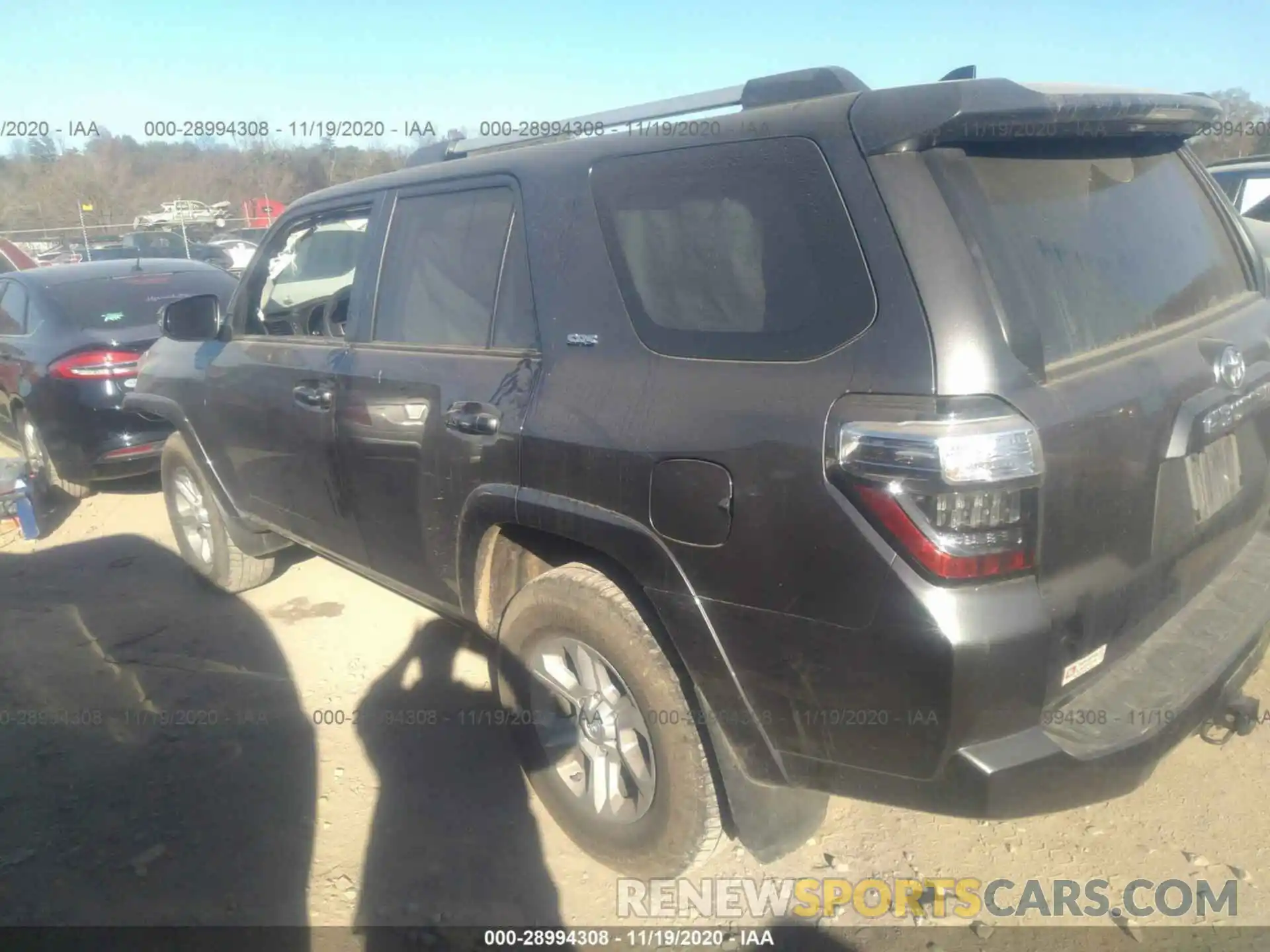 3 Photograph of a damaged car JTEBU5JR4K5673429 TOYOTA 4RUNNER 2019