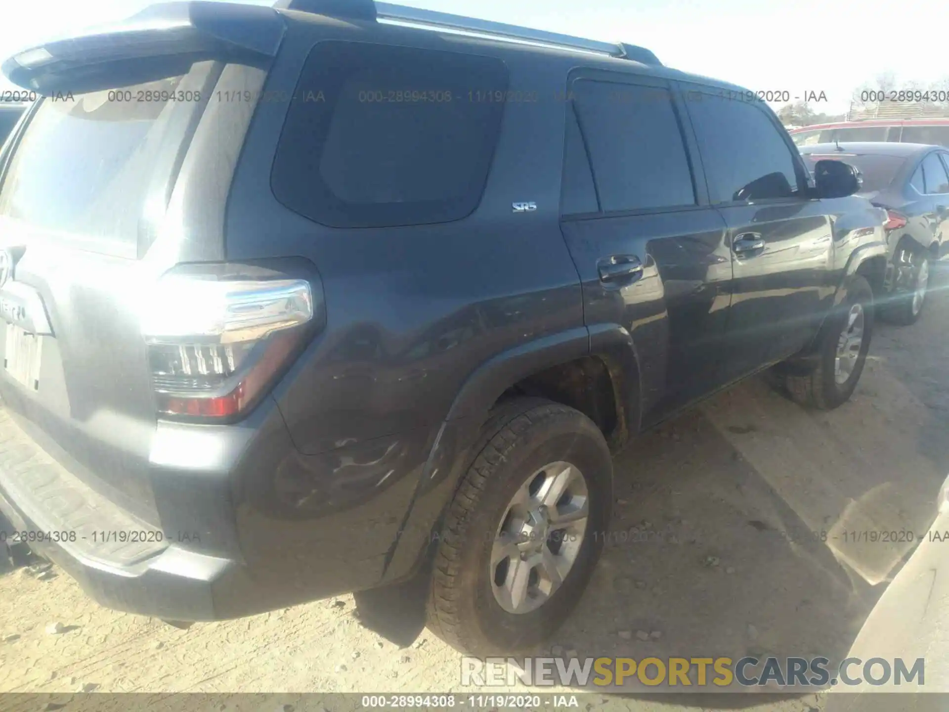 4 Photograph of a damaged car JTEBU5JR4K5673429 TOYOTA 4RUNNER 2019