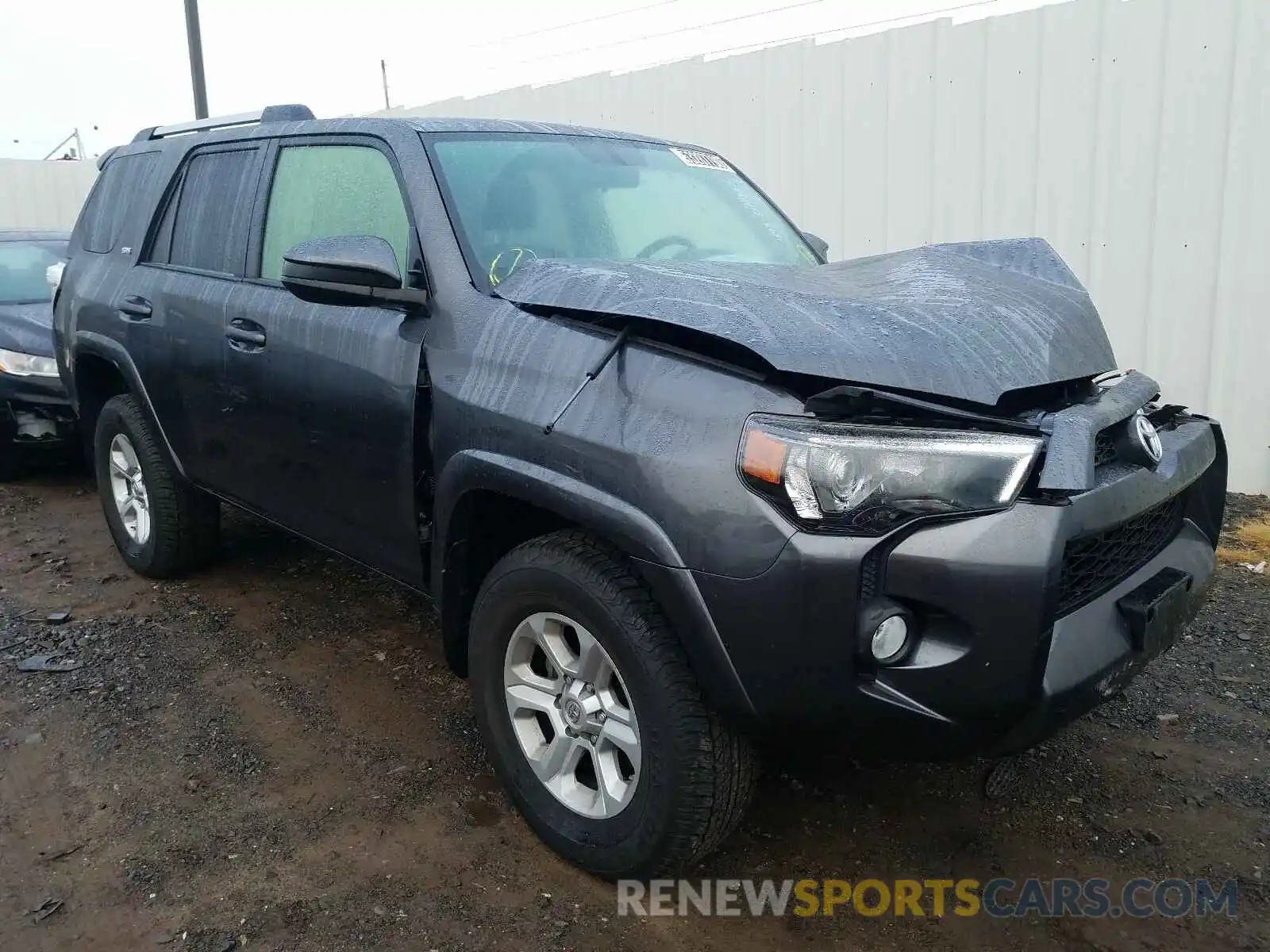 1 Photograph of a damaged car JTEBU5JR4K5673804 TOYOTA 4RUNNER 2019