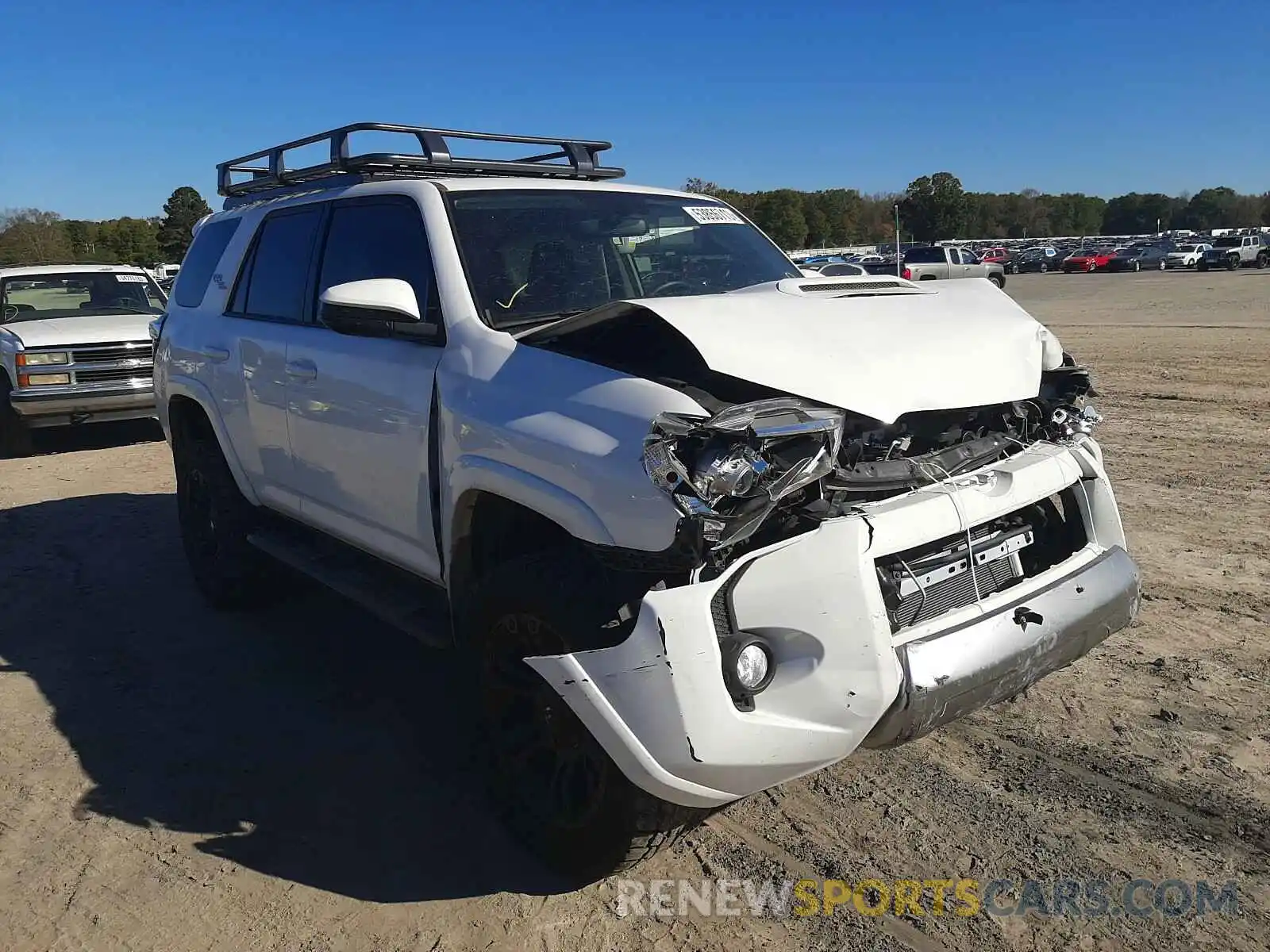 1 Photograph of a damaged car JTEBU5JR4K5674922 TOYOTA 4RUNNER 2019