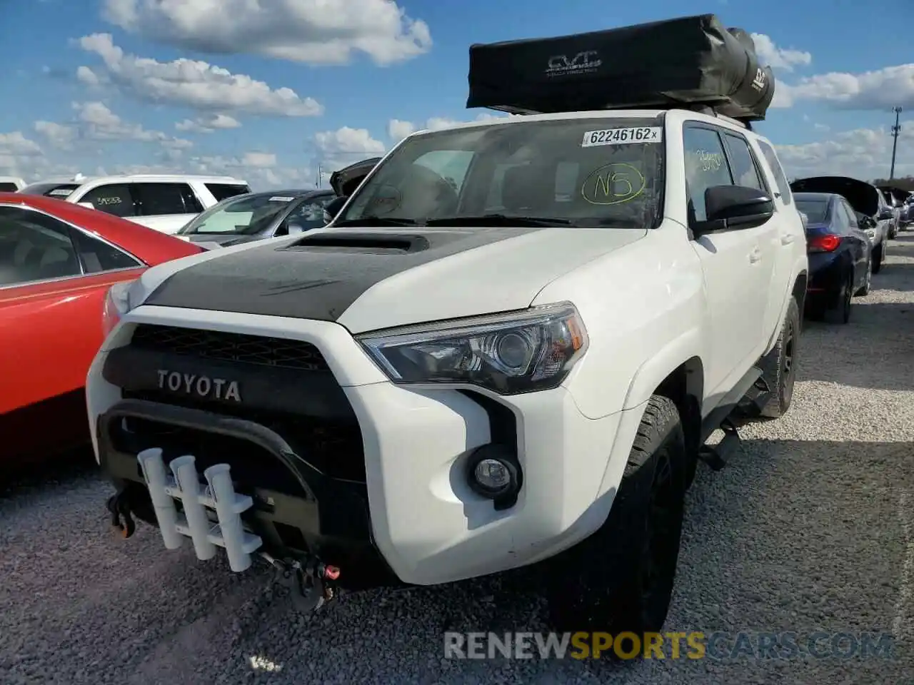 2 Фотография поврежденного автомобиля JTEBU5JR4K5676914 TOYOTA 4RUNNER 2019