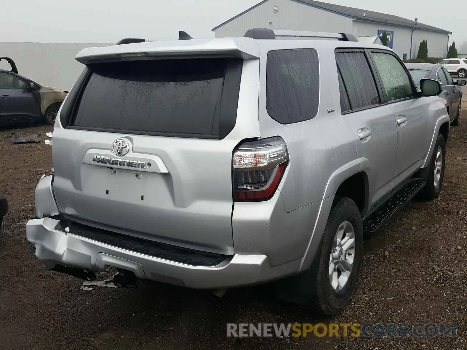 4 Фотография поврежденного автомобиля JTEBU5JR4K5677285 TOYOTA 4RUNNER 2019