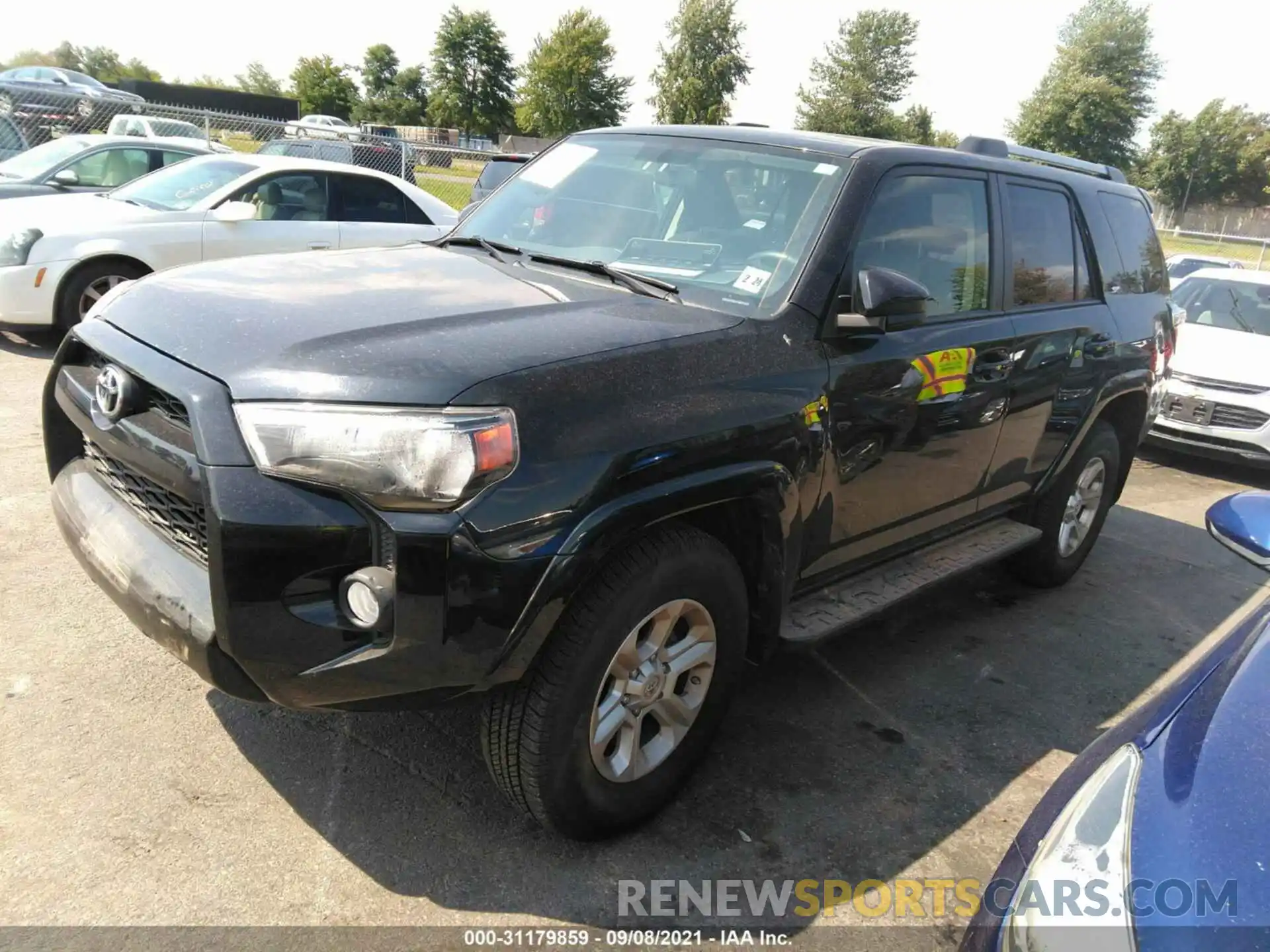 2 Фотография поврежденного автомобиля JTEBU5JR4K5677402 TOYOTA 4RUNNER 2019