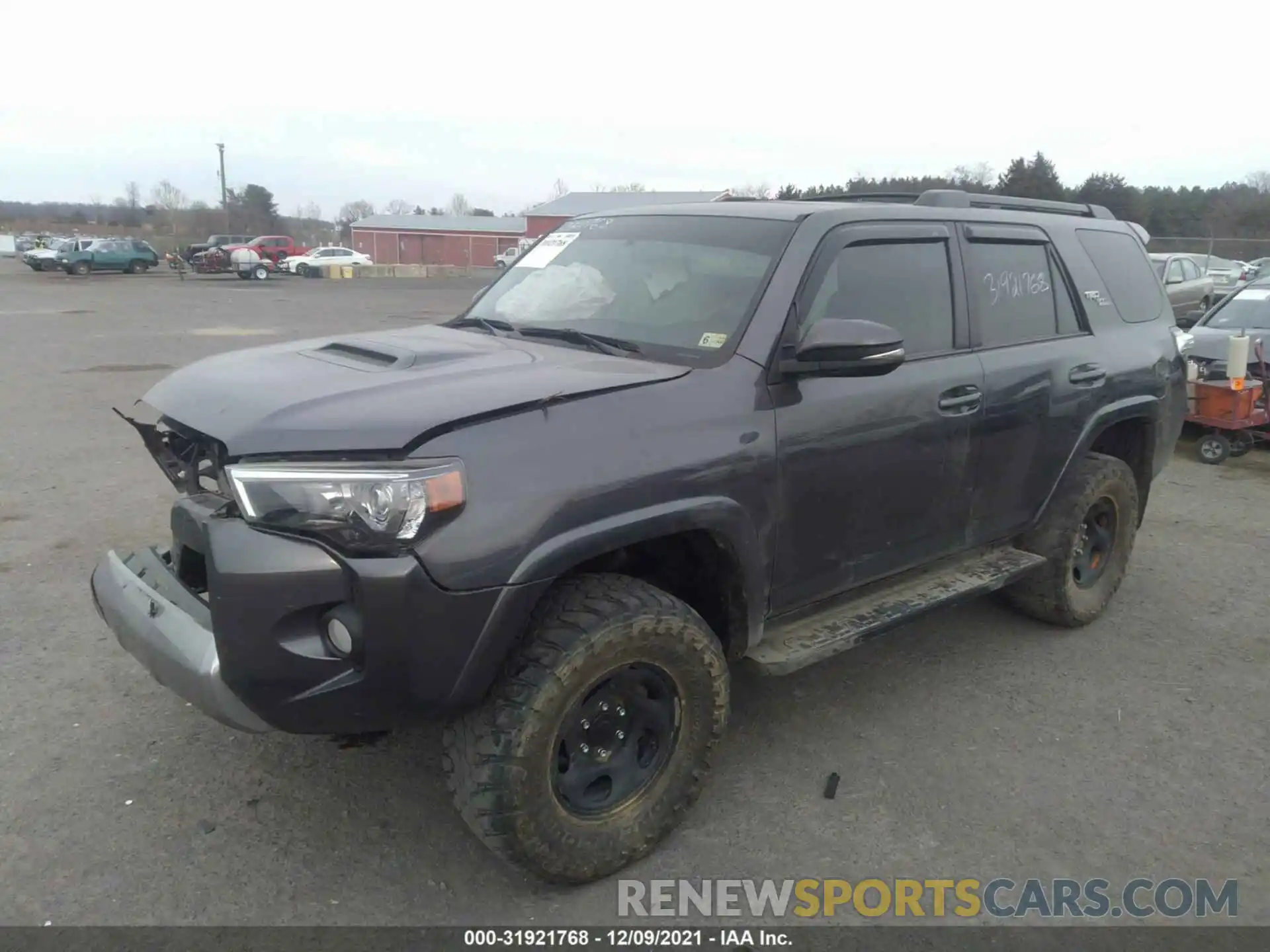 2 Photograph of a damaged car JTEBU5JR4K5677724 TOYOTA 4RUNNER 2019