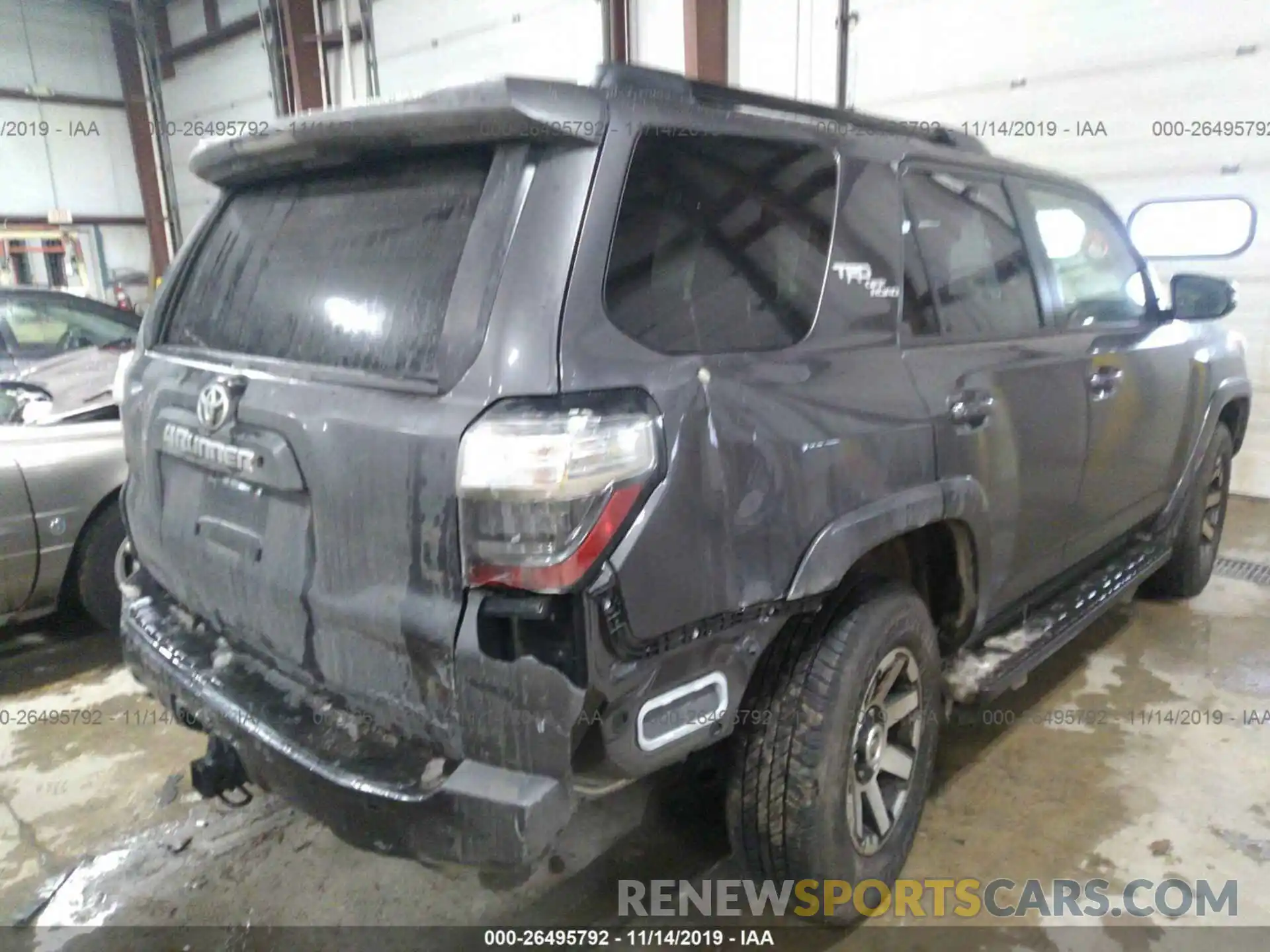 4 Photograph of a damaged car JTEBU5JR4K5678260 TOYOTA 4RUNNER 2019