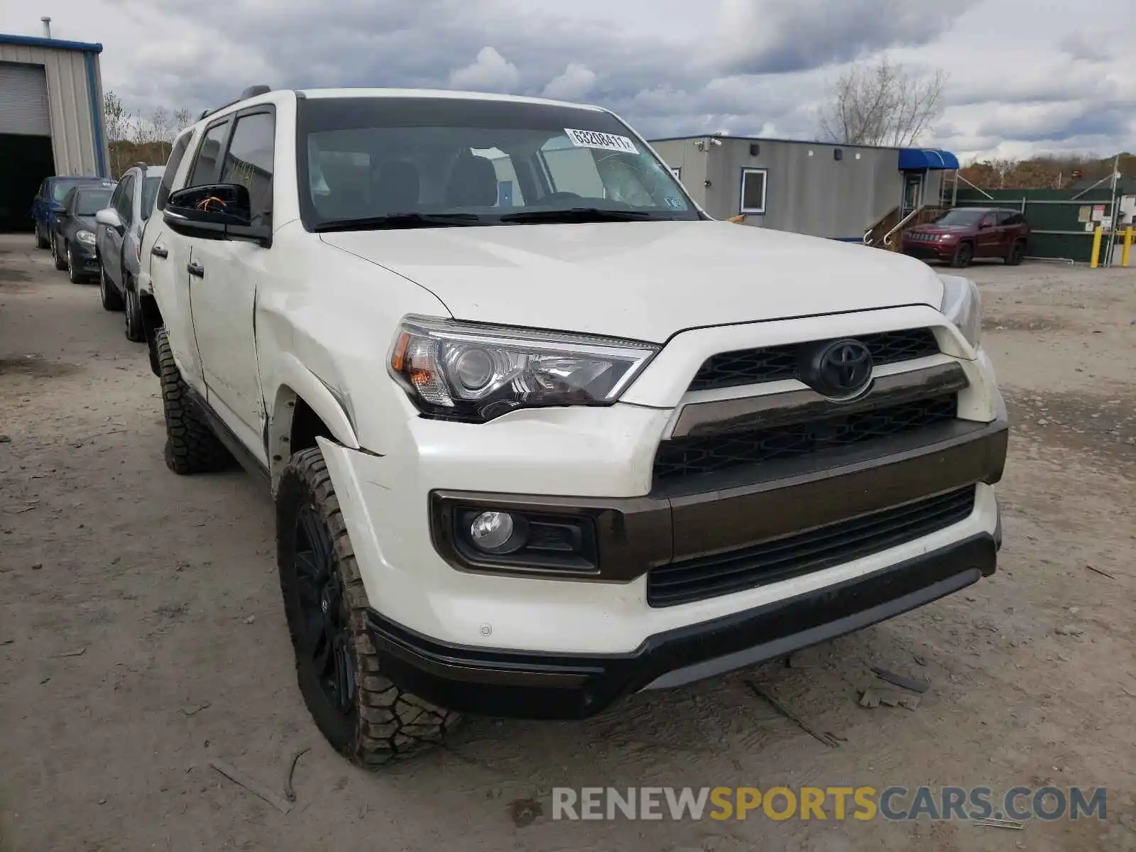 1 Photograph of a damaged car JTEBU5JR4K5679280 TOYOTA 4RUNNER 2019