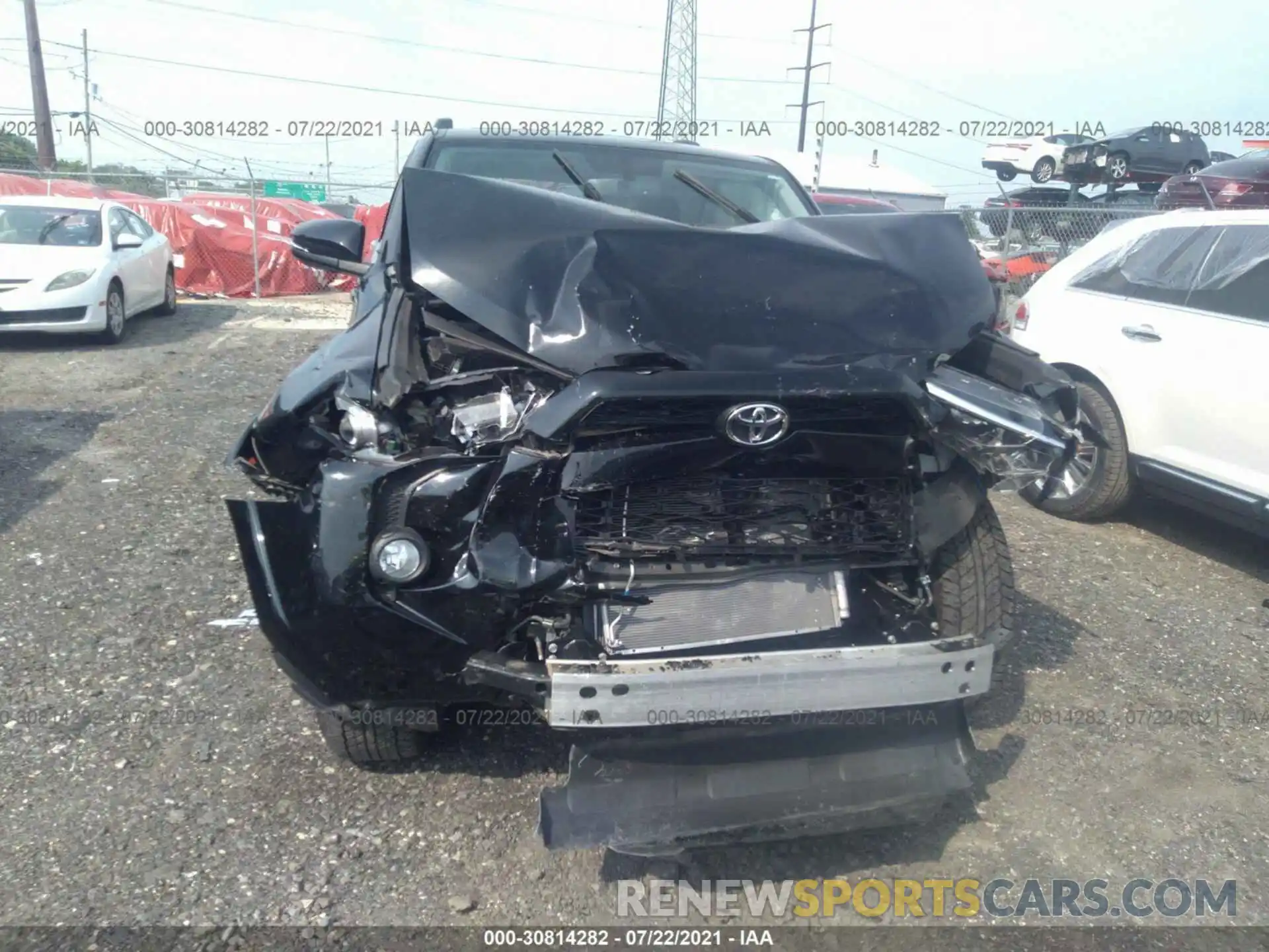 6 Photograph of a damaged car JTEBU5JR4K5680834 TOYOTA 4RUNNER 2019