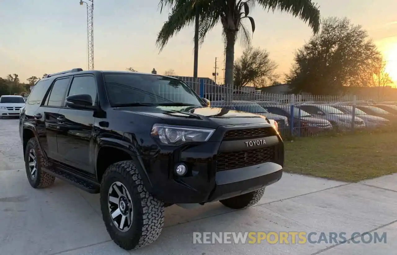 1 Фотография поврежденного автомобиля JTEBU5JR4K5683121 TOYOTA 4RUNNER 2019