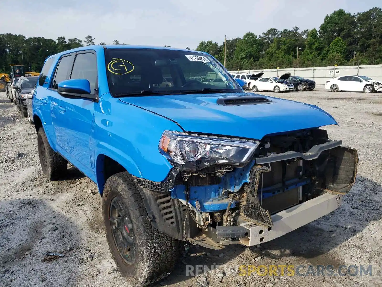 1 Фотография поврежденного автомобиля JTEBU5JR4K5690652 TOYOTA 4RUNNER 2019