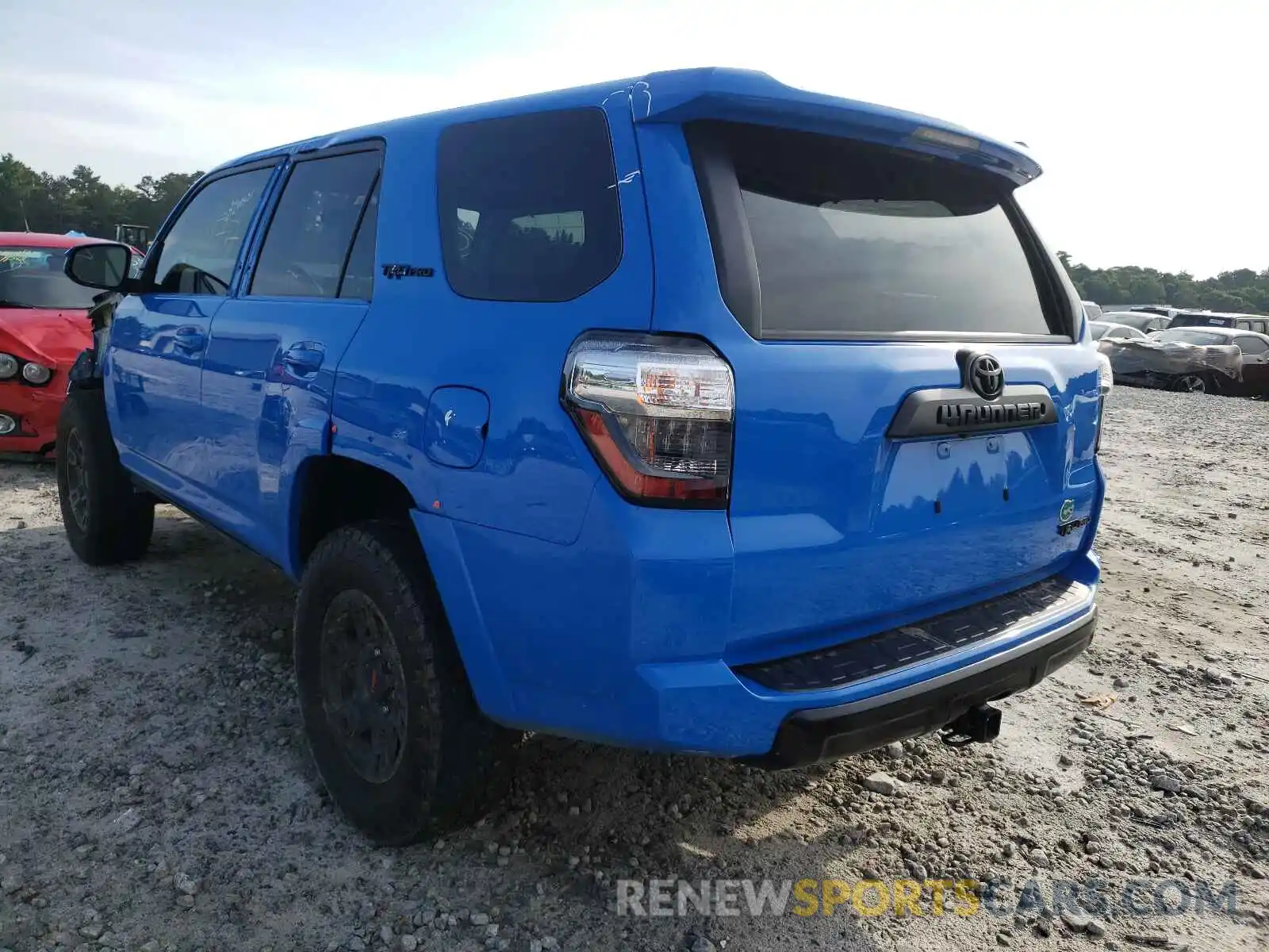 3 Фотография поврежденного автомобиля JTEBU5JR4K5690652 TOYOTA 4RUNNER 2019