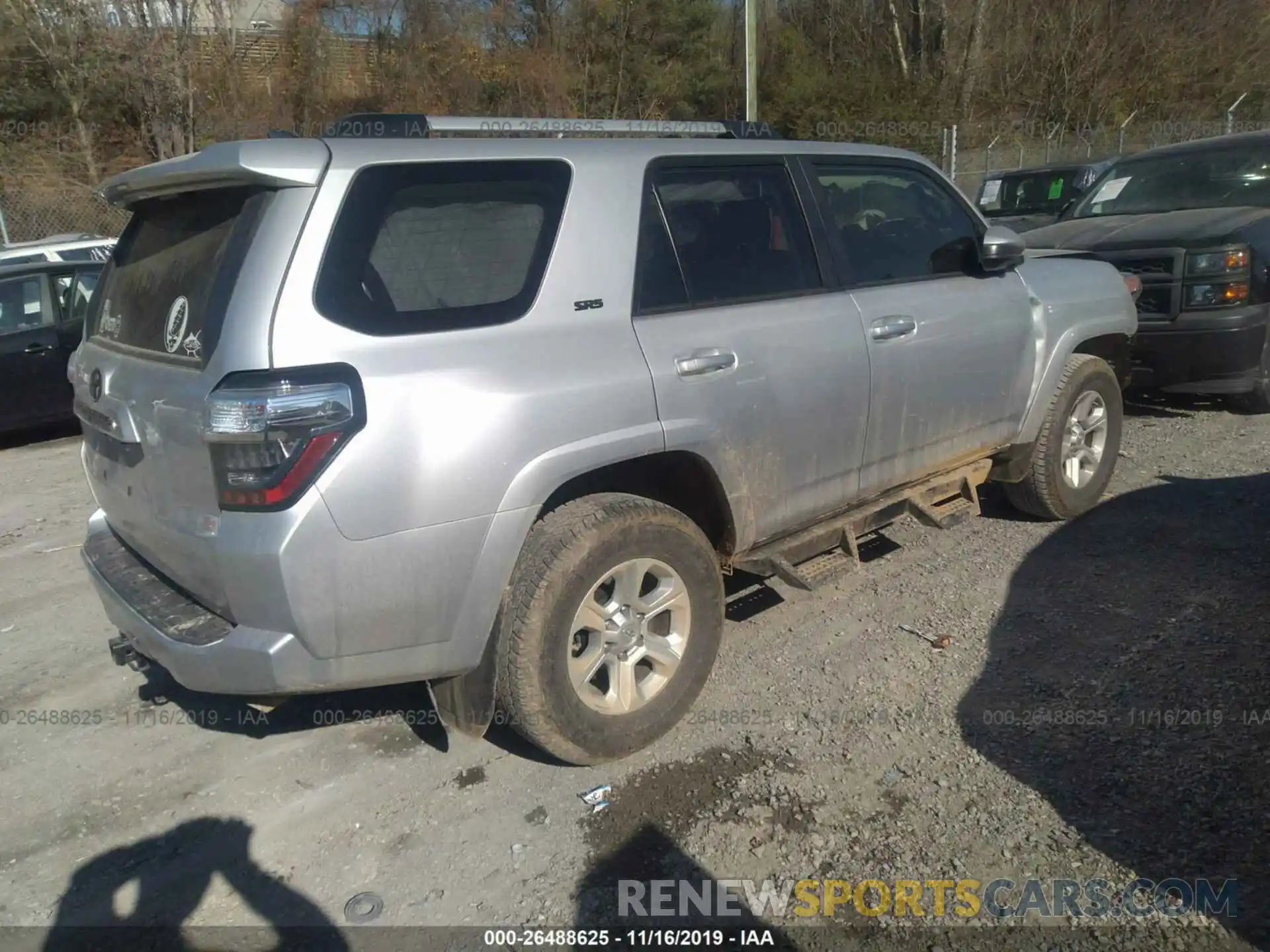 4 Photograph of a damaged car JTEBU5JR4K5691476 TOYOTA 4RUNNER 2019