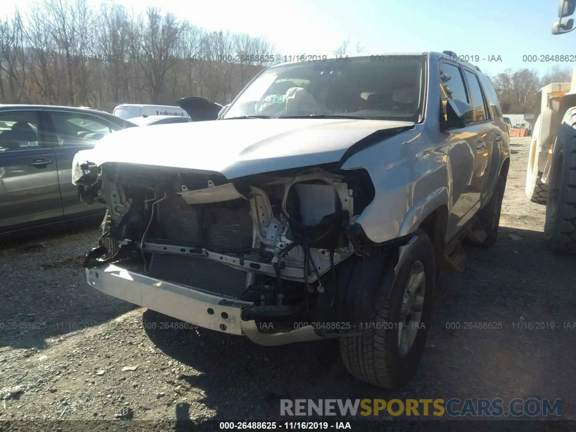 6 Photograph of a damaged car JTEBU5JR4K5691476 TOYOTA 4RUNNER 2019