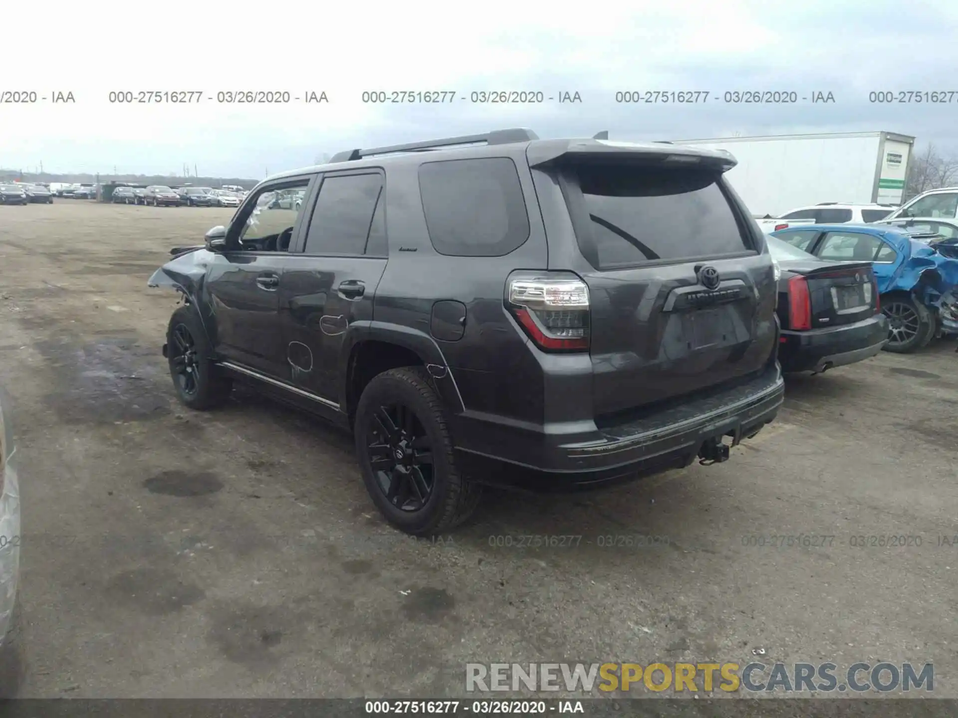 3 Фотография поврежденного автомобиля JTEBU5JR4K5691591 TOYOTA 4RUNNER 2019