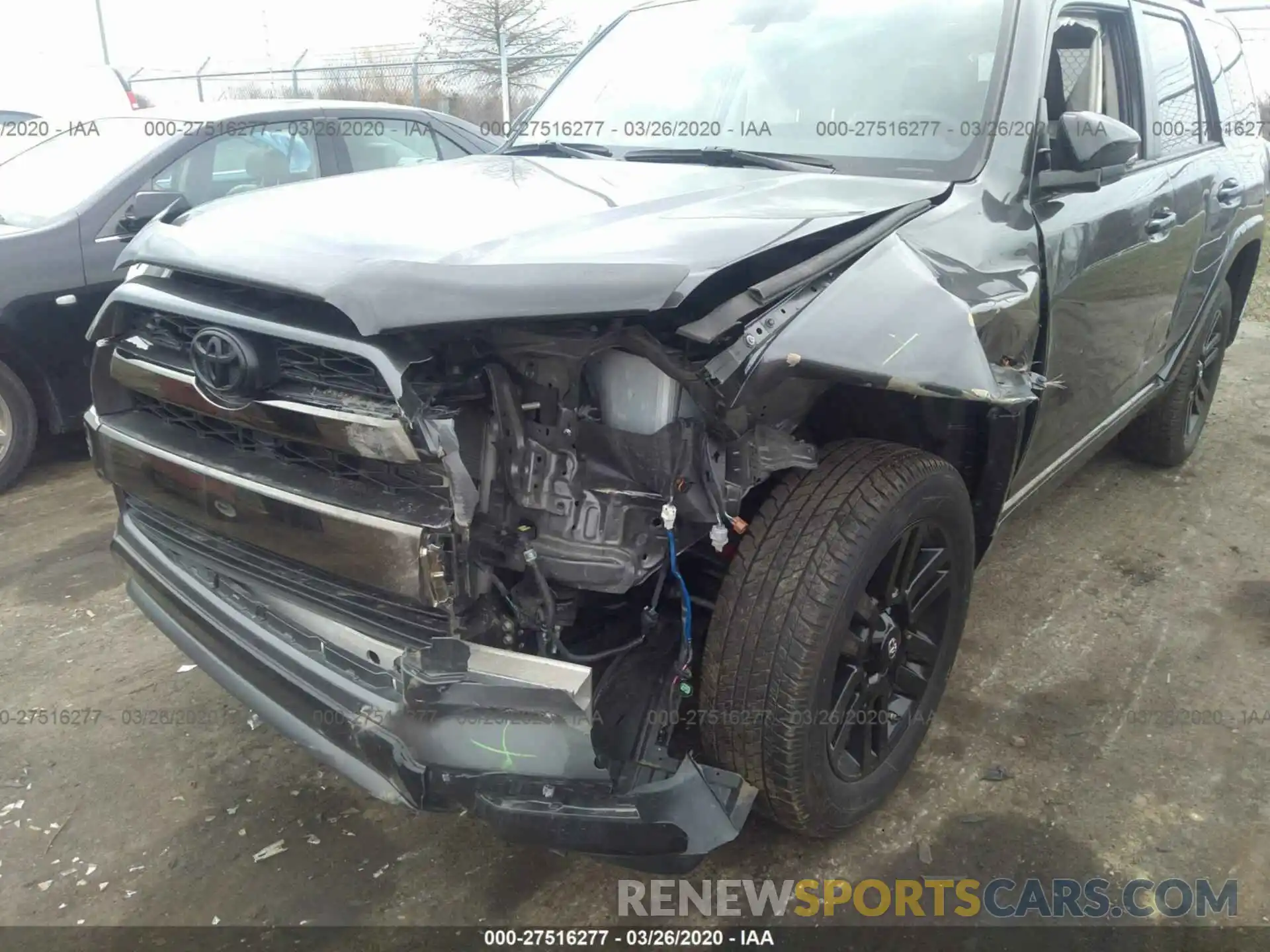 6 Photograph of a damaged car JTEBU5JR4K5691591 TOYOTA 4RUNNER 2019