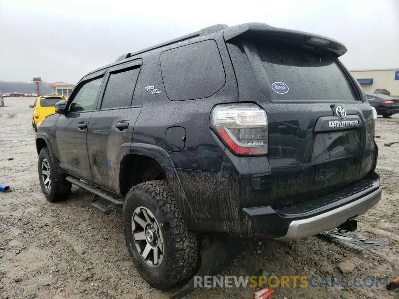 3 Фотография поврежденного автомобиля JTEBU5JR4K5693826 TOYOTA 4RUNNER 2019