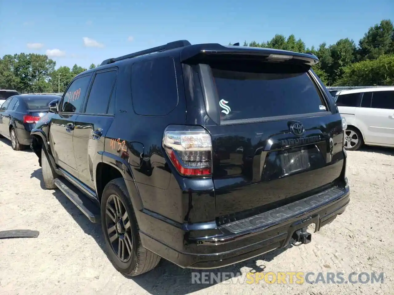 3 Photograph of a damaged car JTEBU5JR4K5693910 TOYOTA 4RUNNER 2019