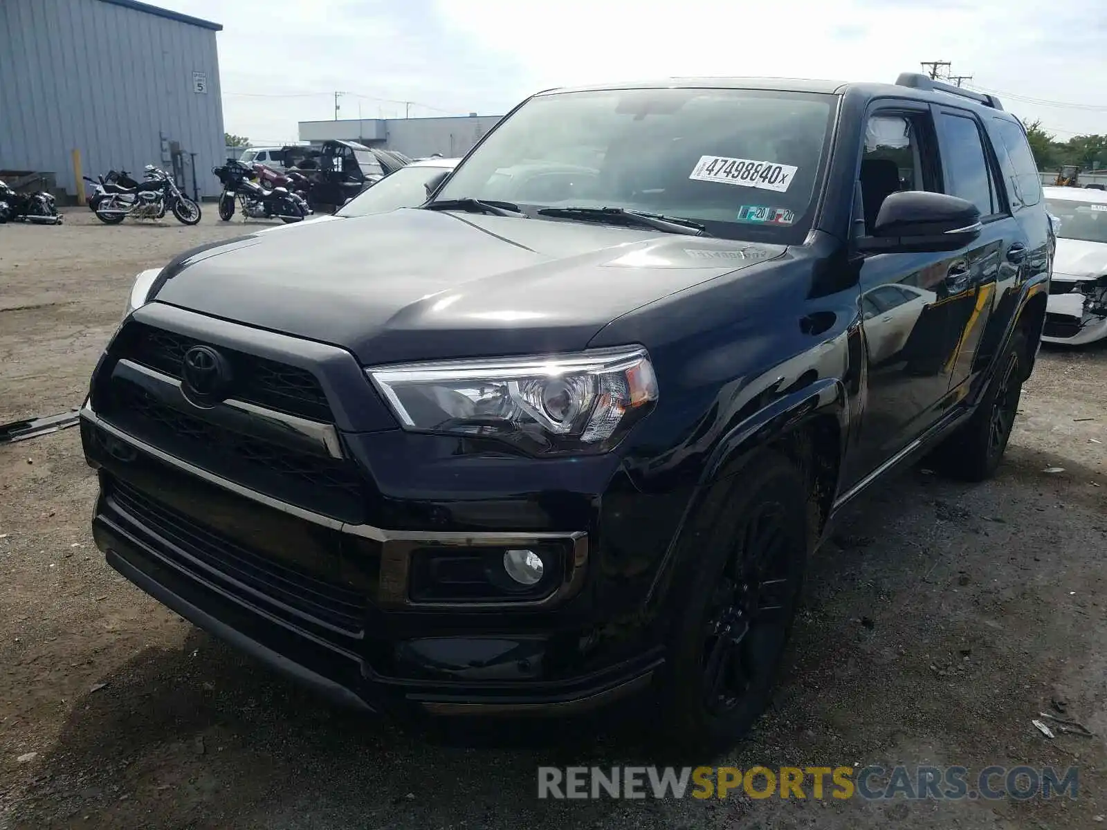 2 Фотография поврежденного автомобиля JTEBU5JR4K5694555 TOYOTA 4RUNNER 2019