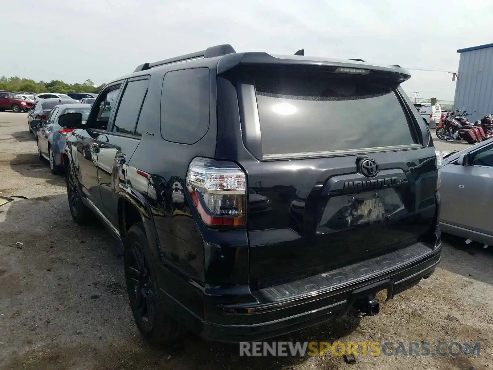 3 Photograph of a damaged car JTEBU5JR4K5694555 TOYOTA 4RUNNER 2019