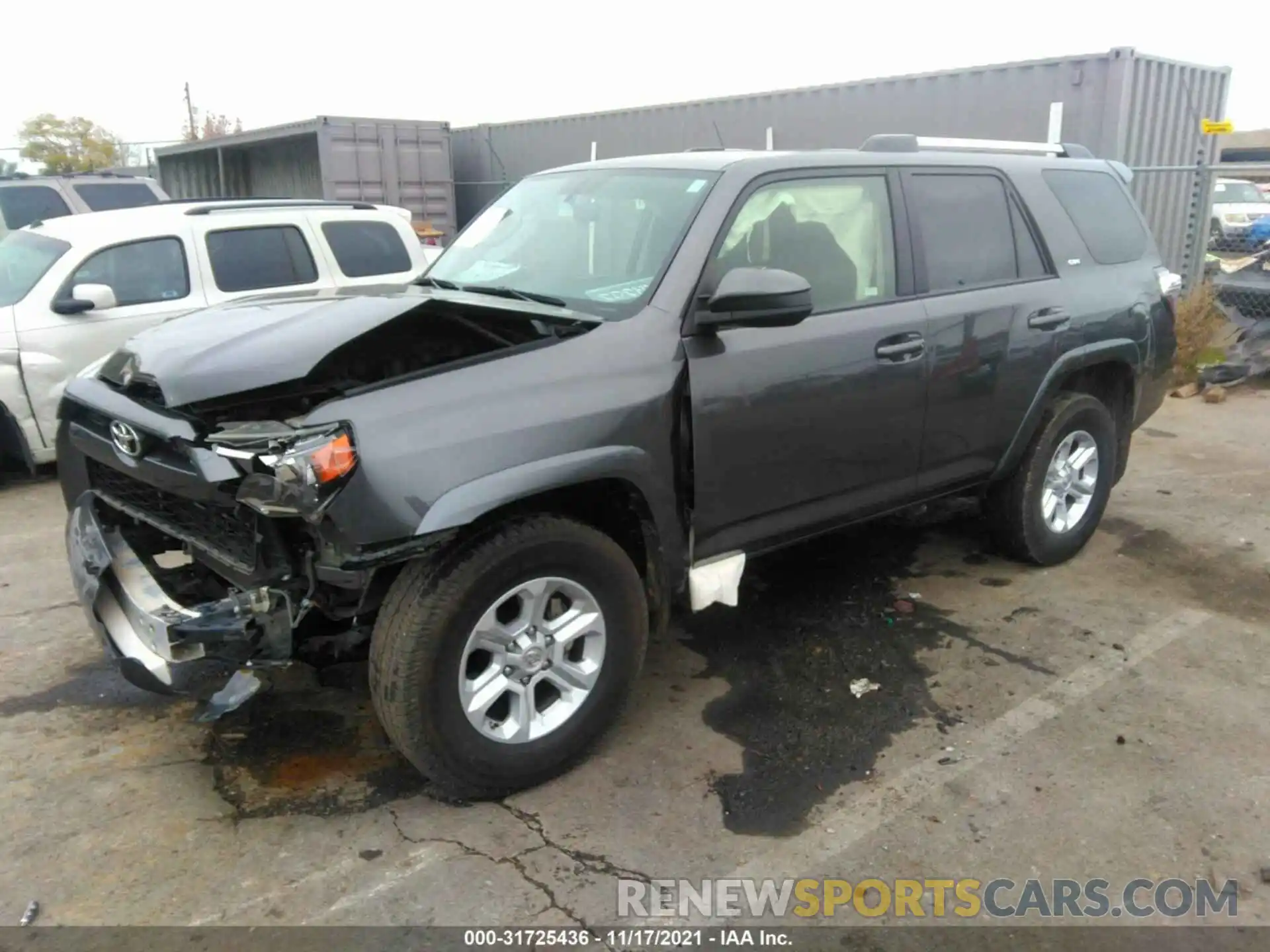 2 Photograph of a damaged car JTEBU5JR4K5694751 TOYOTA 4RUNNER 2019