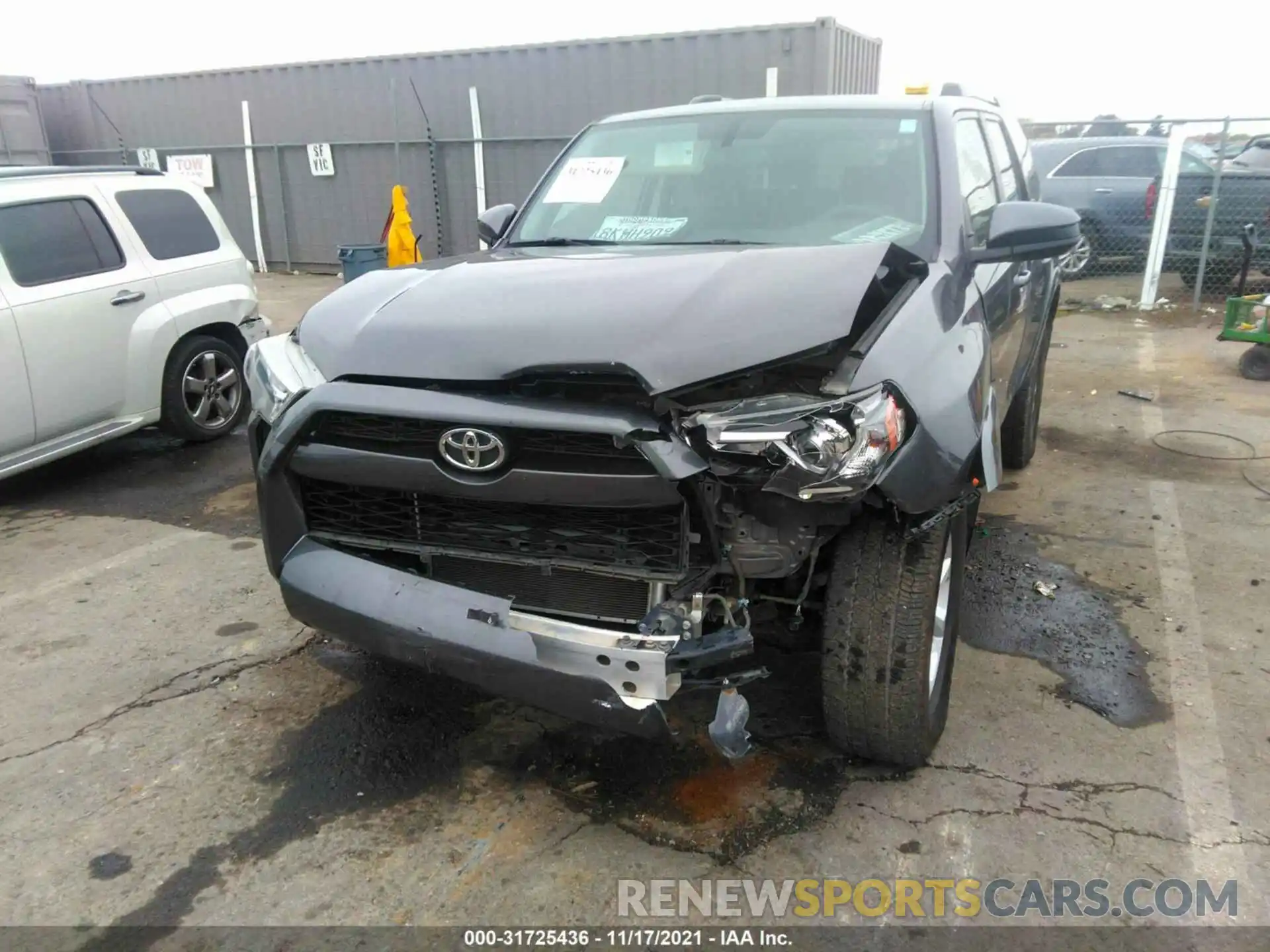 6 Photograph of a damaged car JTEBU5JR4K5694751 TOYOTA 4RUNNER 2019