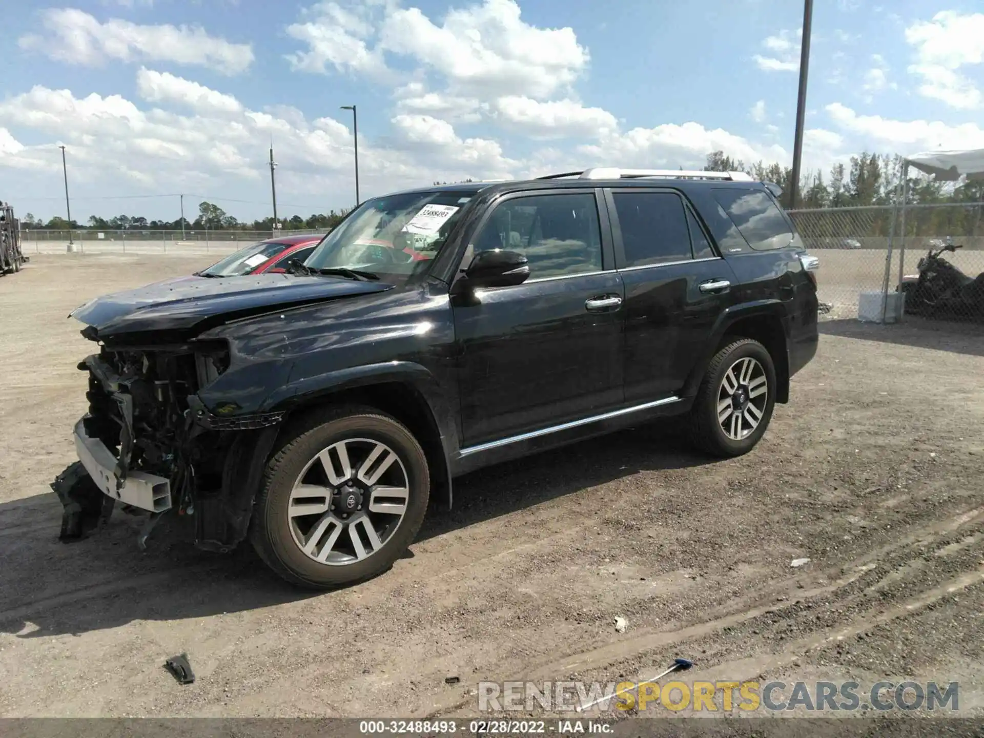 2 Photograph of a damaged car JTEBU5JR4K5696516 TOYOTA 4RUNNER 2019