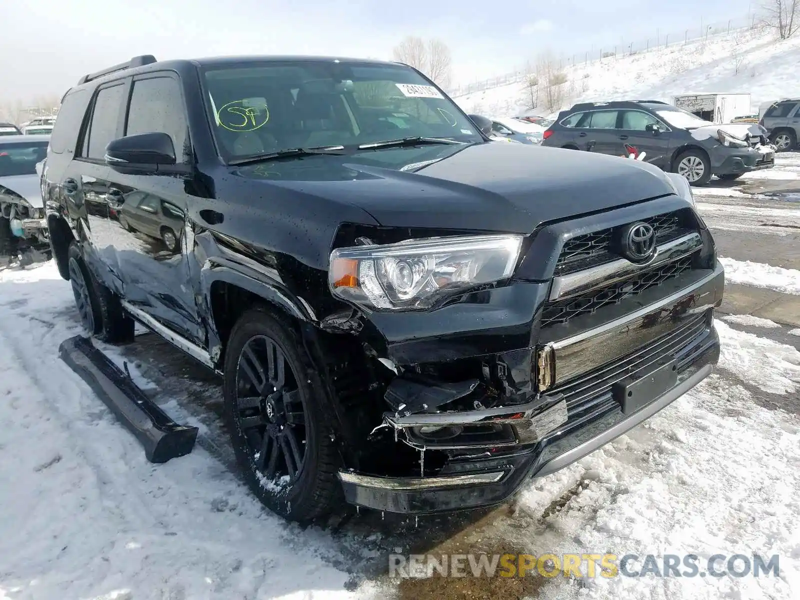 1 Photograph of a damaged car JTEBU5JR4K5700371 TOYOTA 4RUNNER 2019