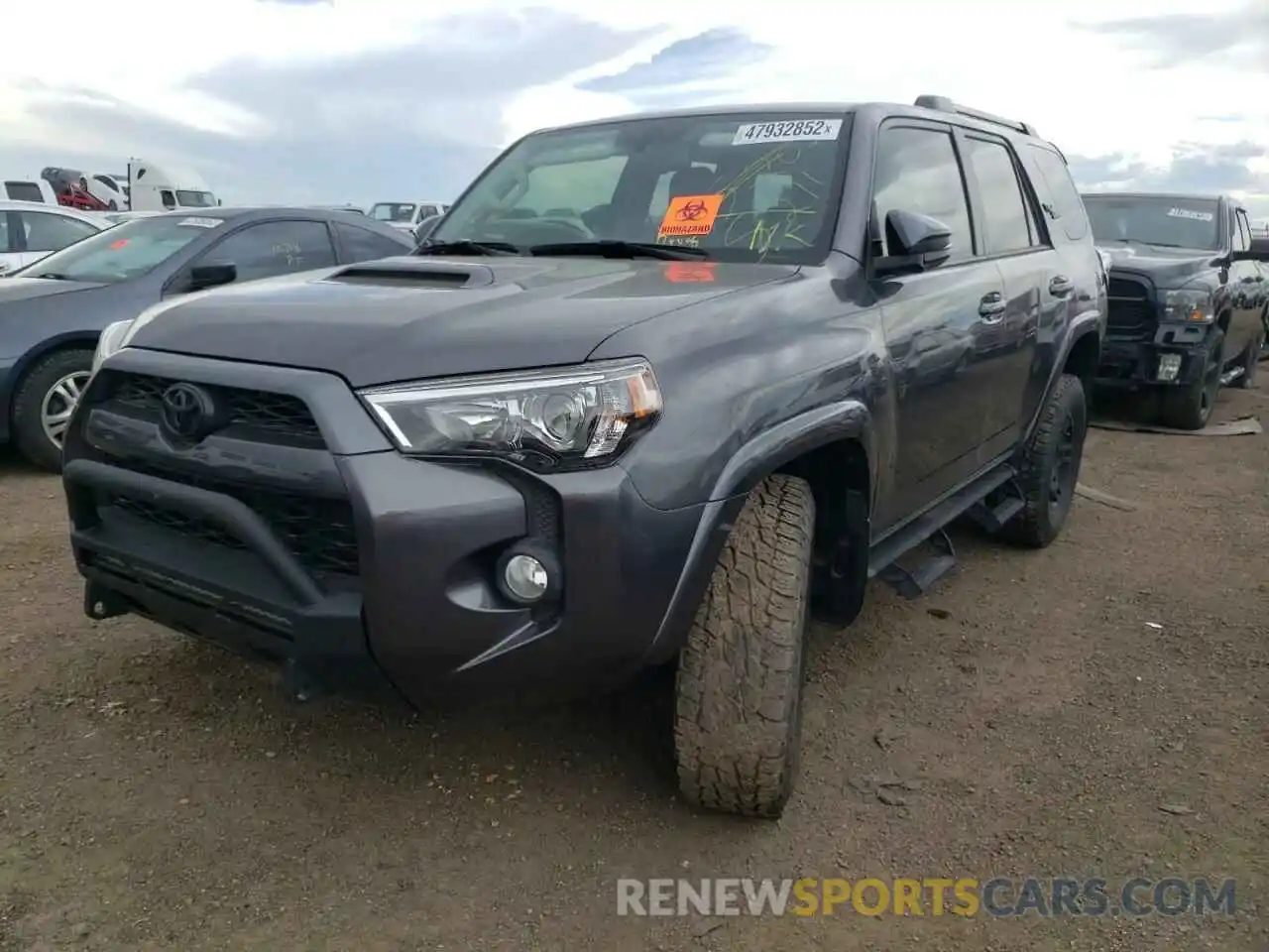 2 Photograph of a damaged car JTEBU5JR4K5700659 TOYOTA 4RUNNER 2019