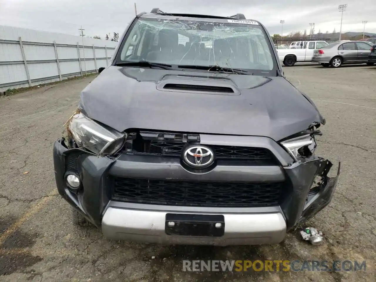 9 Фотография поврежденного автомобиля JTEBU5JR4K5704730 TOYOTA 4RUNNER 2019