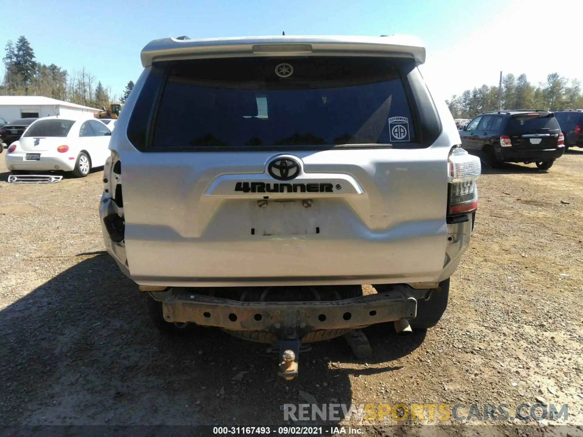 6 Фотография поврежденного автомобиля JTEBU5JR4K5706381 TOYOTA 4RUNNER 2019