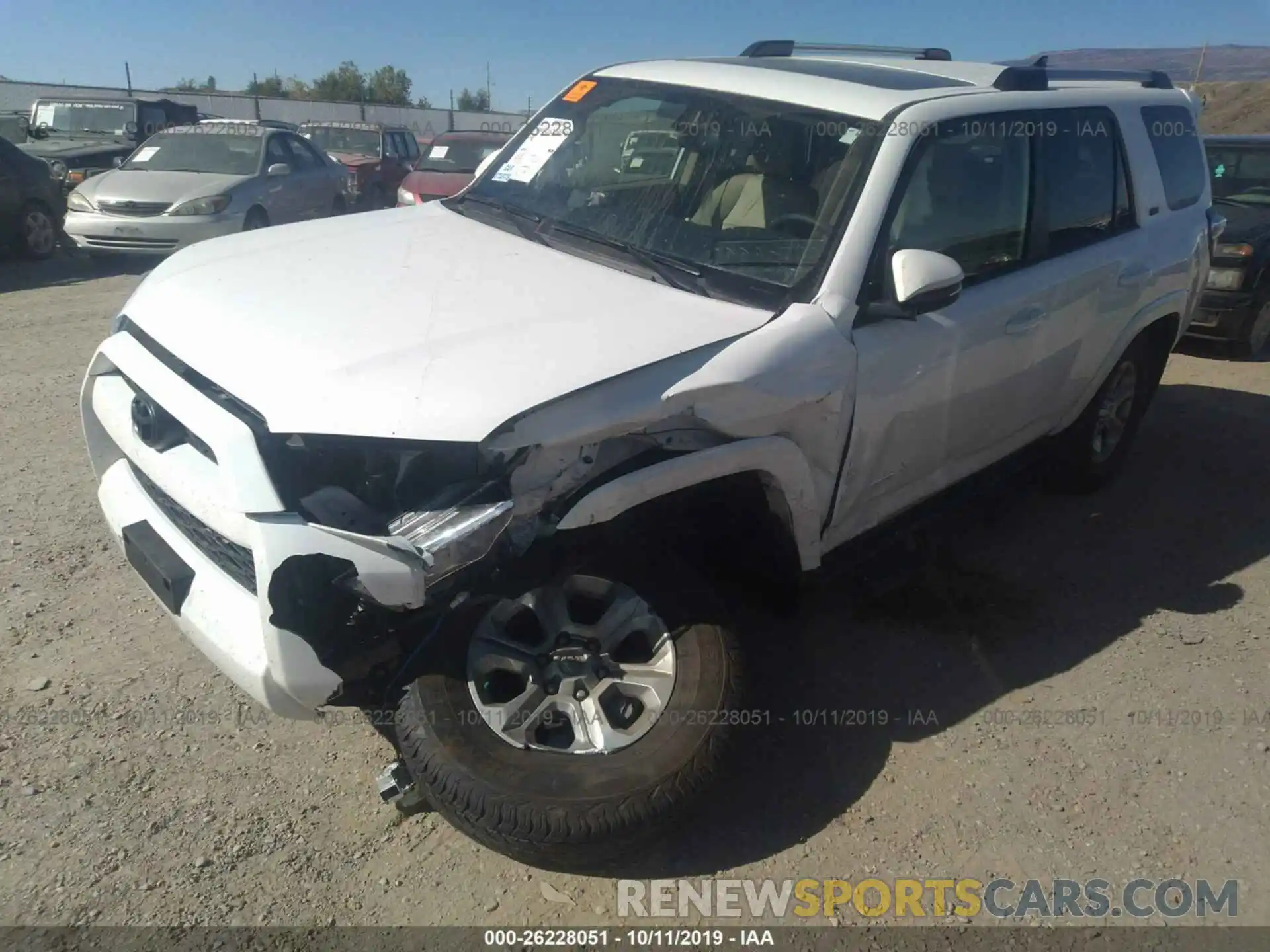 6 Photograph of a damaged car JTEBU5JR4K5709779 TOYOTA 4RUNNER 2019