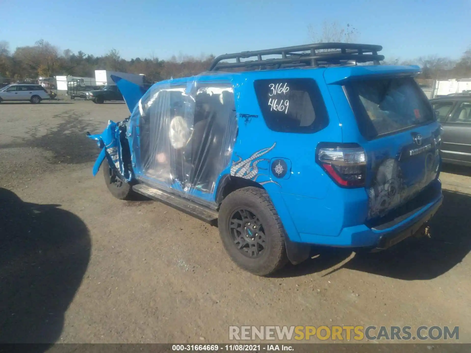 3 Photograph of a damaged car JTEBU5JR4K5711273 TOYOTA 4RUNNER 2019