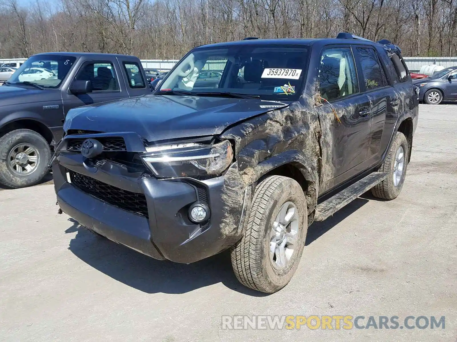 2 Фотография поврежденного автомобиля JTEBU5JR4K5716294 TOYOTA 4RUNNER 2019