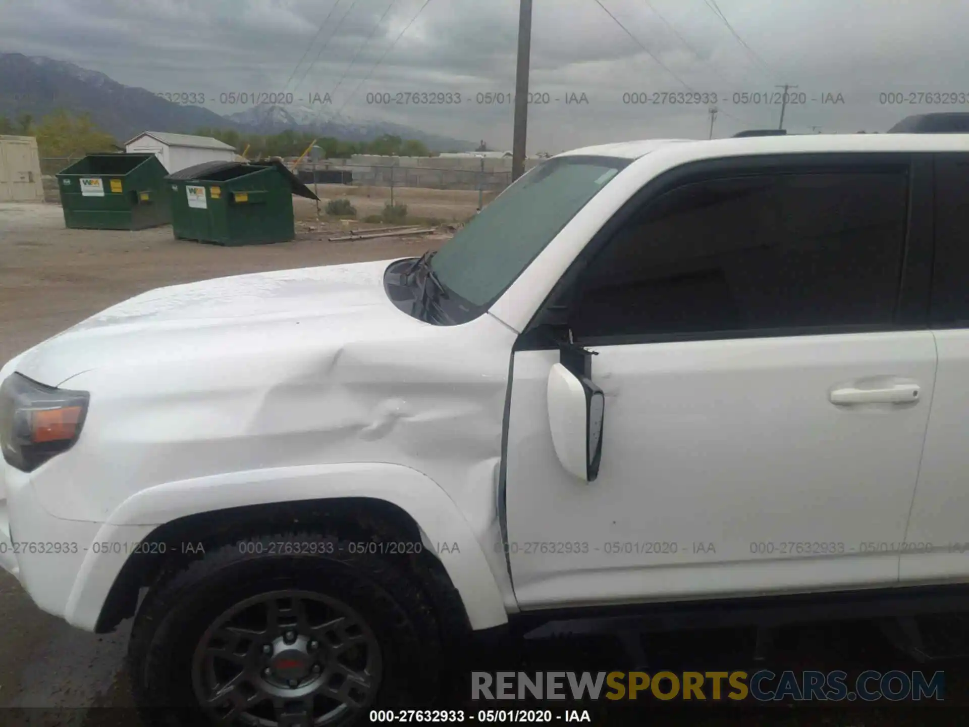 6 Photograph of a damaged car JTEBU5JR4K5717252 TOYOTA 4RUNNER 2019