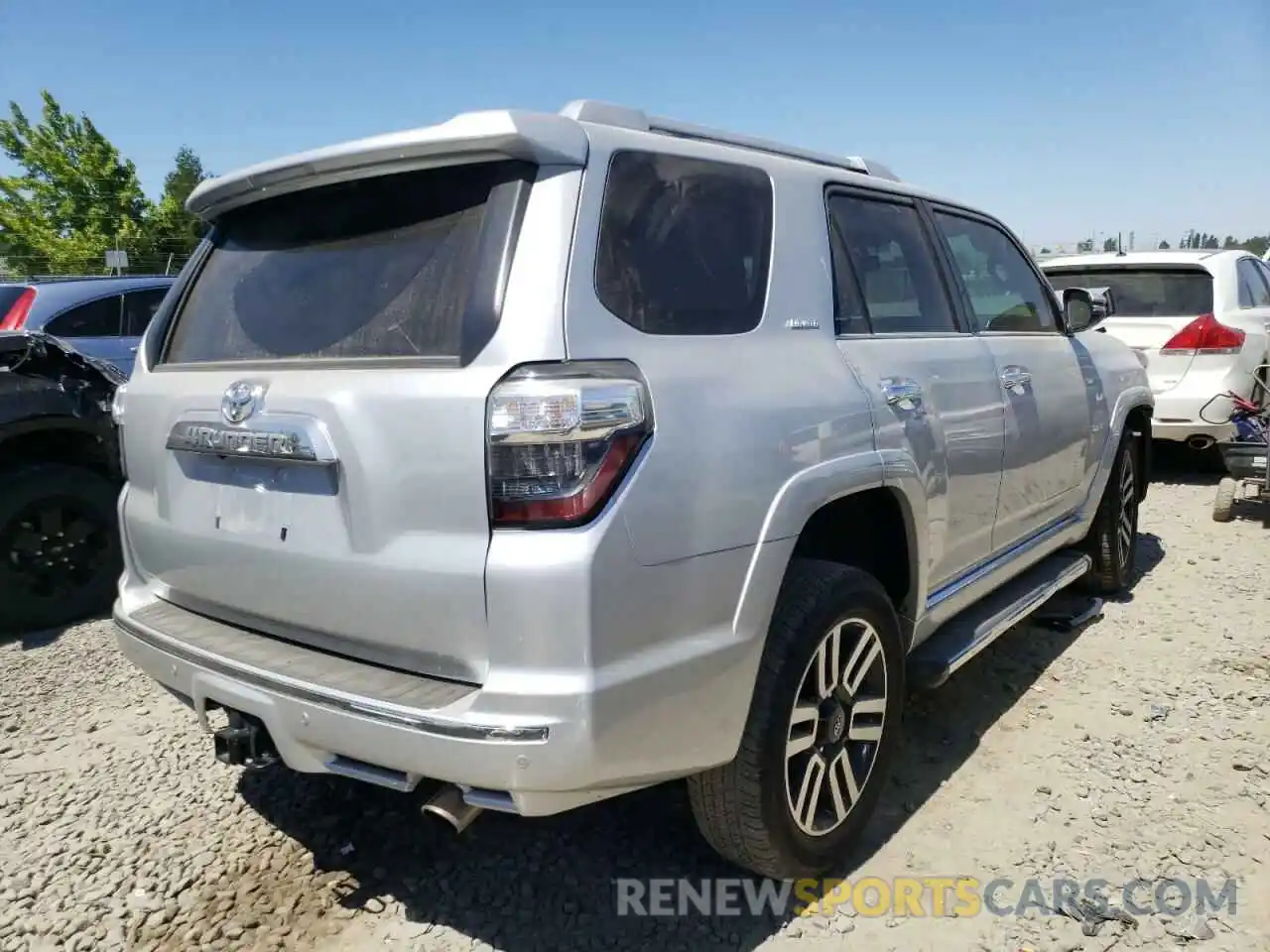 4 Photograph of a damaged car JTEBU5JR4K5718563 TOYOTA 4RUNNER 2019