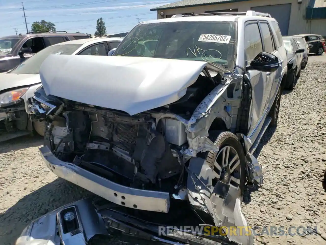 9 Photograph of a damaged car JTEBU5JR4K5718563 TOYOTA 4RUNNER 2019