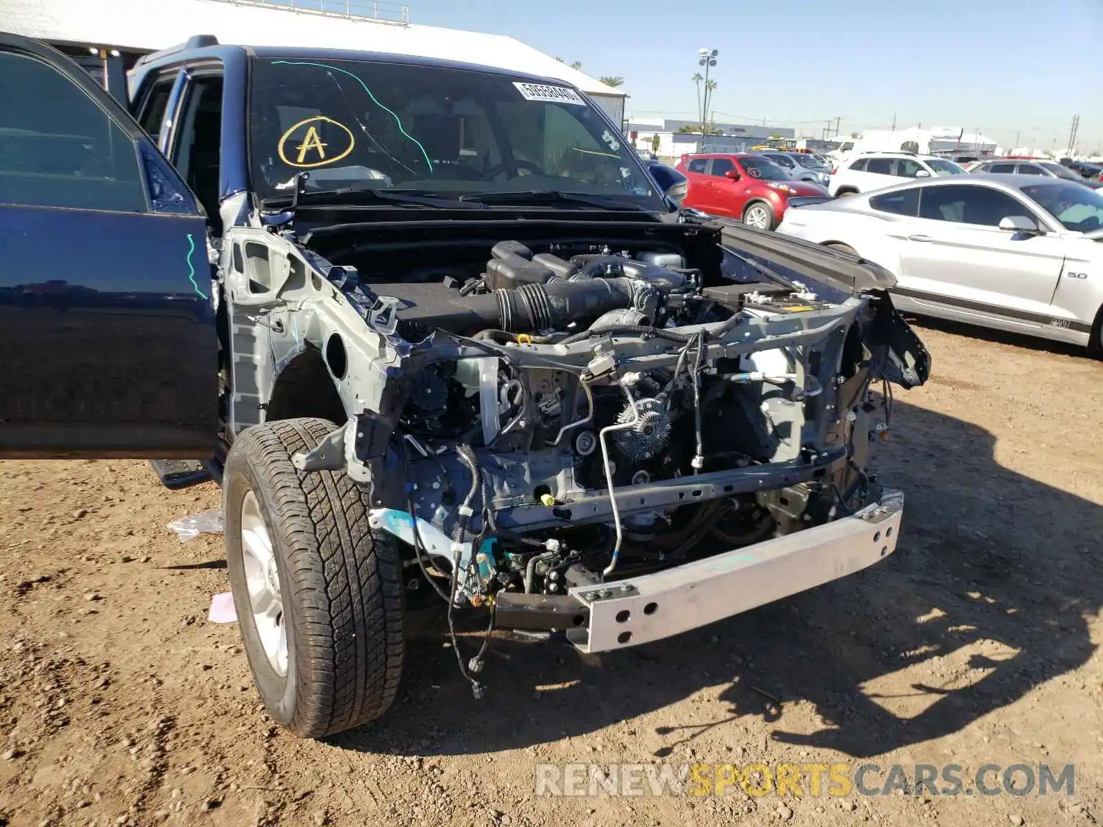 9 Photograph of a damaged car JTEBU5JR4K5719423 TOYOTA 4RUNNER 2019