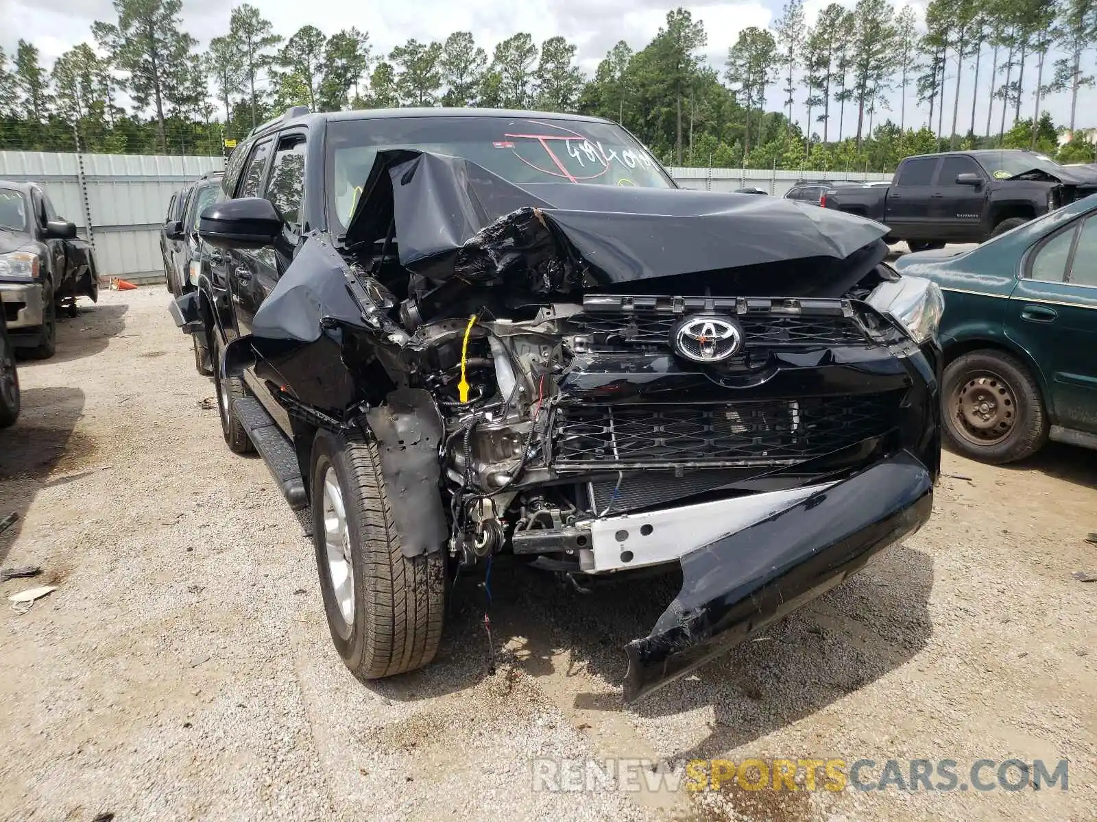 9 Photograph of a damaged car JTEBU5JR4K5722354 TOYOTA 4RUNNER 2019