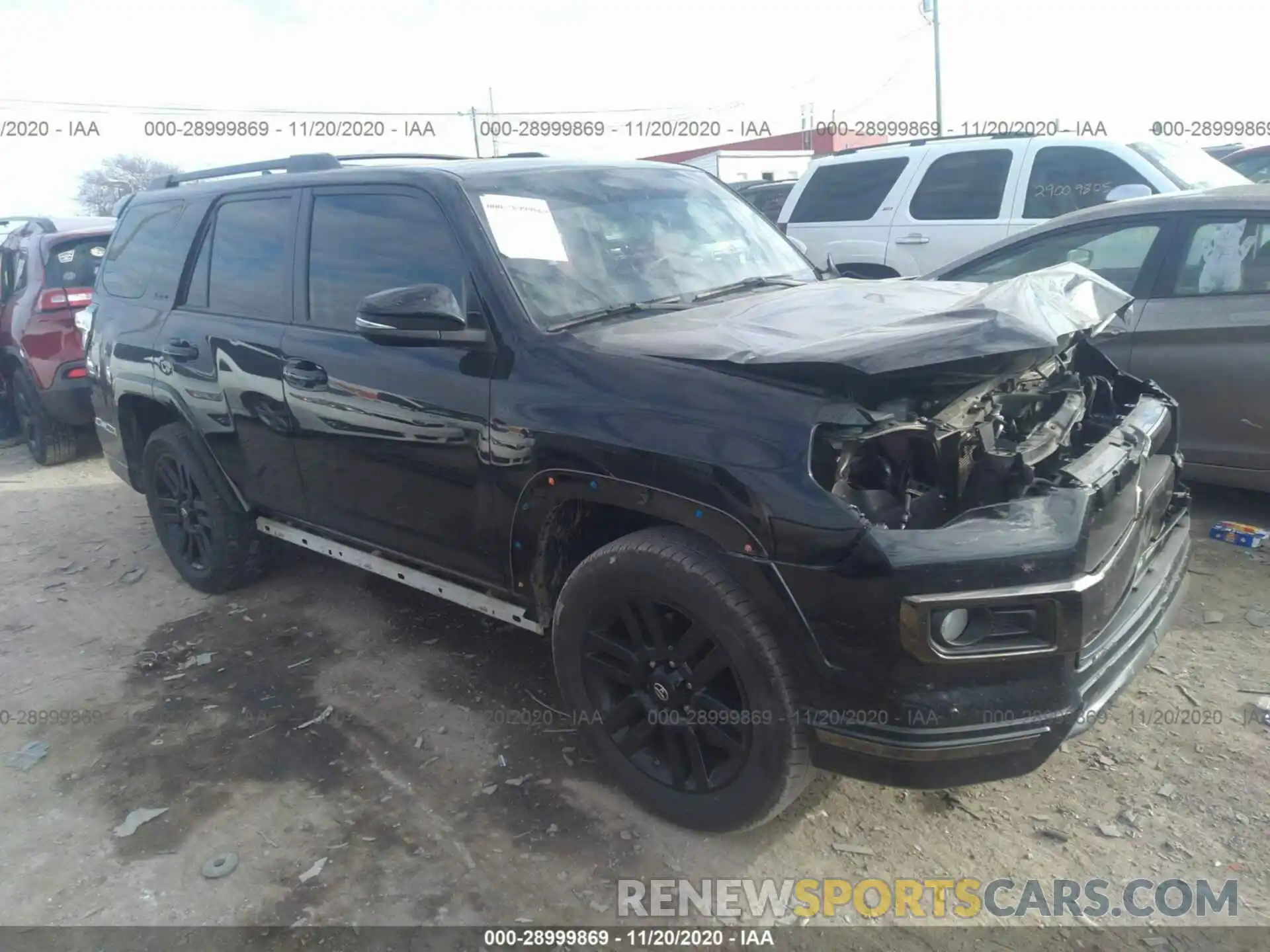 1 Photograph of a damaged car JTEBU5JR4K5724816 TOYOTA 4RUNNER 2019