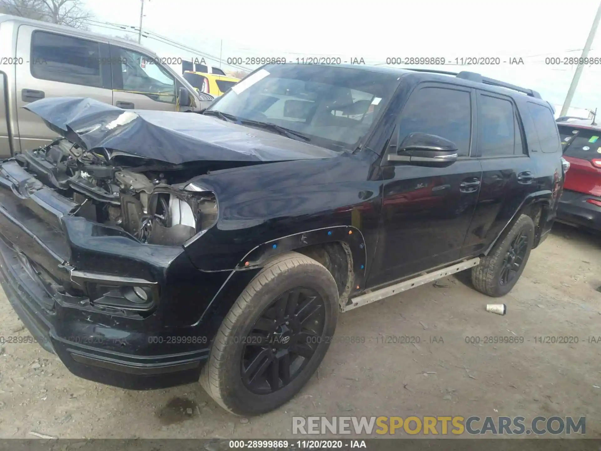 2 Photograph of a damaged car JTEBU5JR4K5724816 TOYOTA 4RUNNER 2019