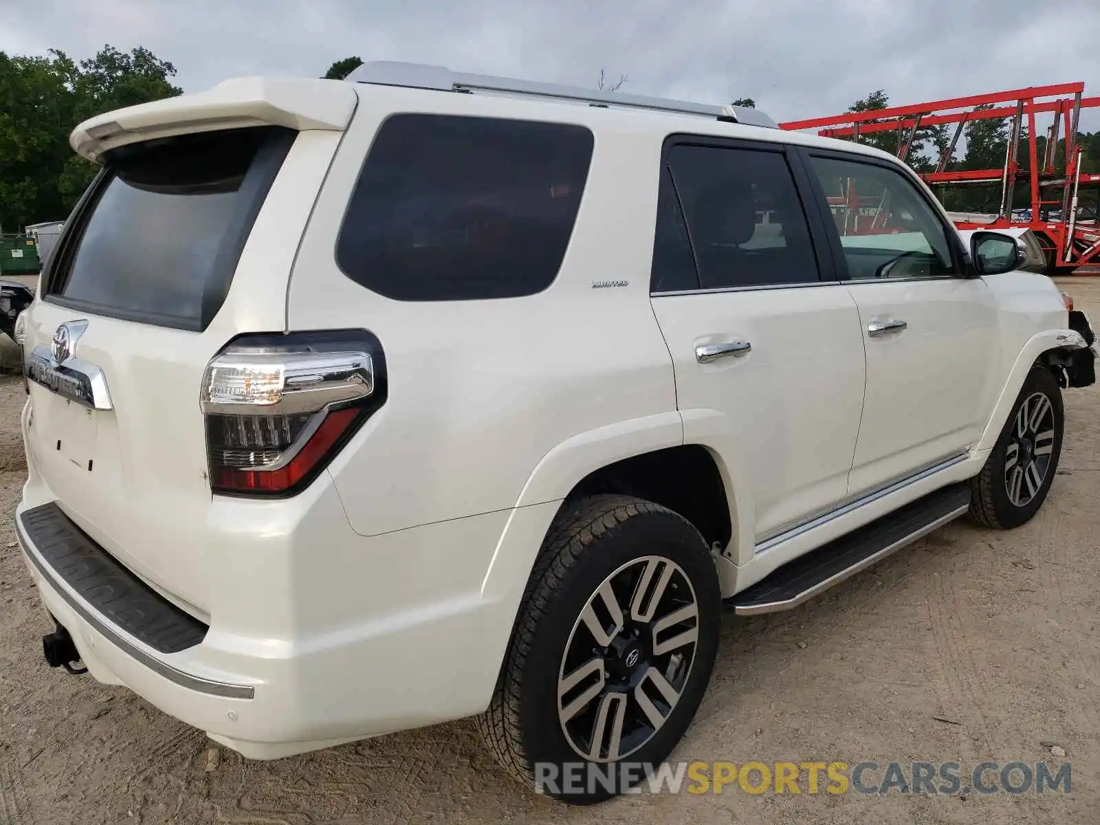 4 Фотография поврежденного автомобиля JTEBU5JR4K5728686 TOYOTA 4RUNNER 2019