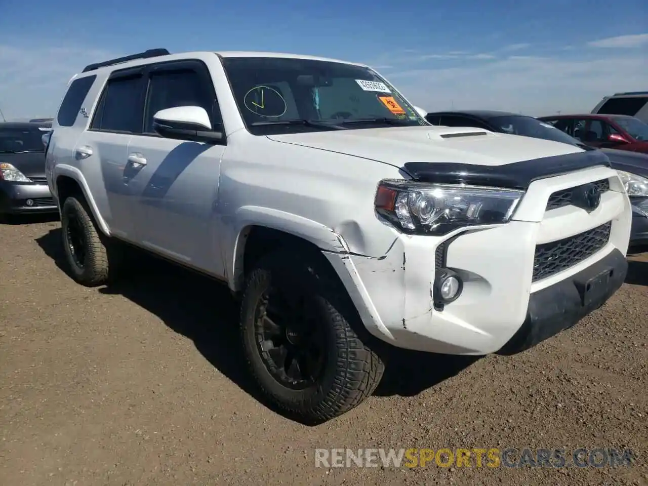 1 Photograph of a damaged car JTEBU5JR4K5728820 TOYOTA 4RUNNER 2019