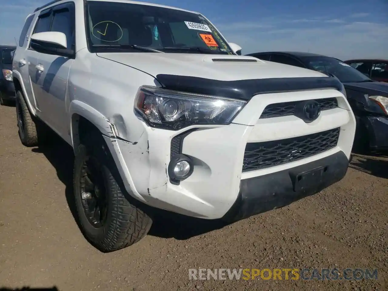 9 Фотография поврежденного автомобиля JTEBU5JR4K5728820 TOYOTA 4RUNNER 2019