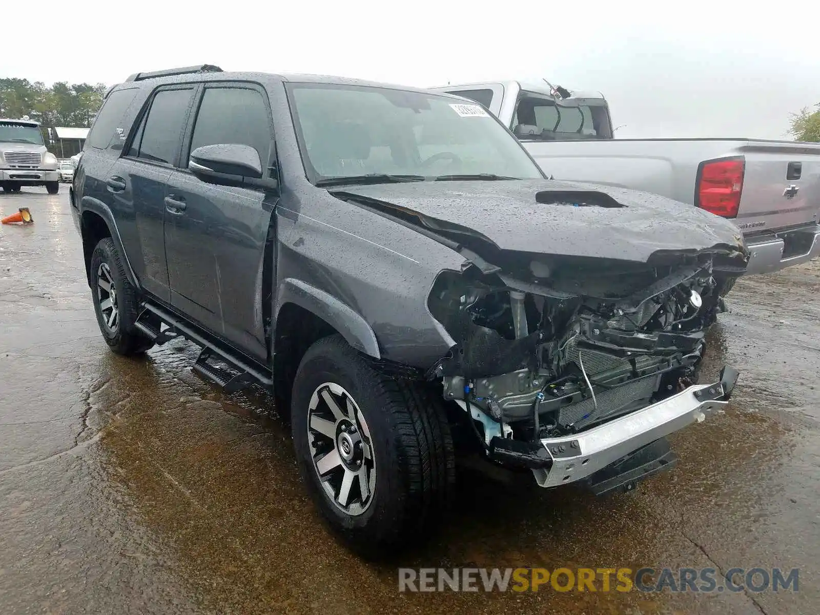 1 Photograph of a damaged car JTEBU5JR4K5728901 TOYOTA 4RUNNER 2019