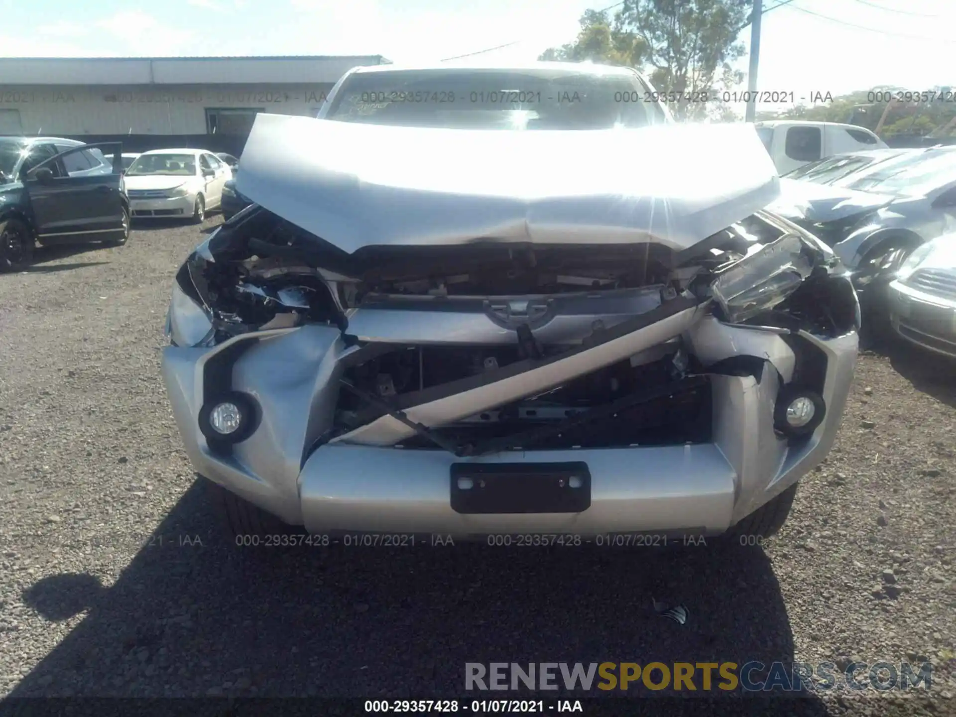 6 Photograph of a damaged car JTEBU5JR4K5735640 TOYOTA 4RUNNER 2019