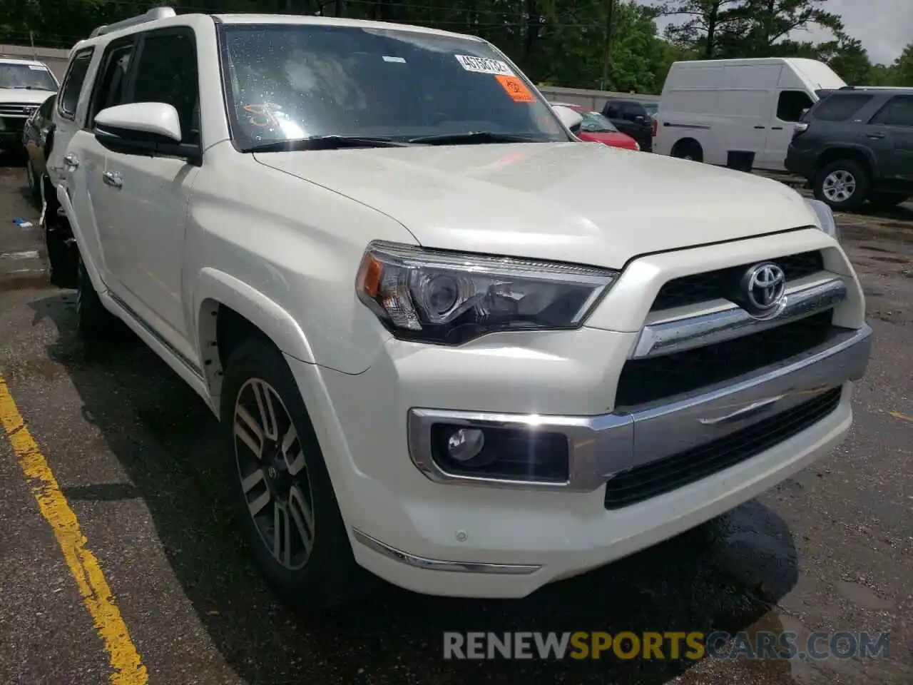 1 Photograph of a damaged car JTEBU5JR5K5610470 TOYOTA 4RUNNER 2019