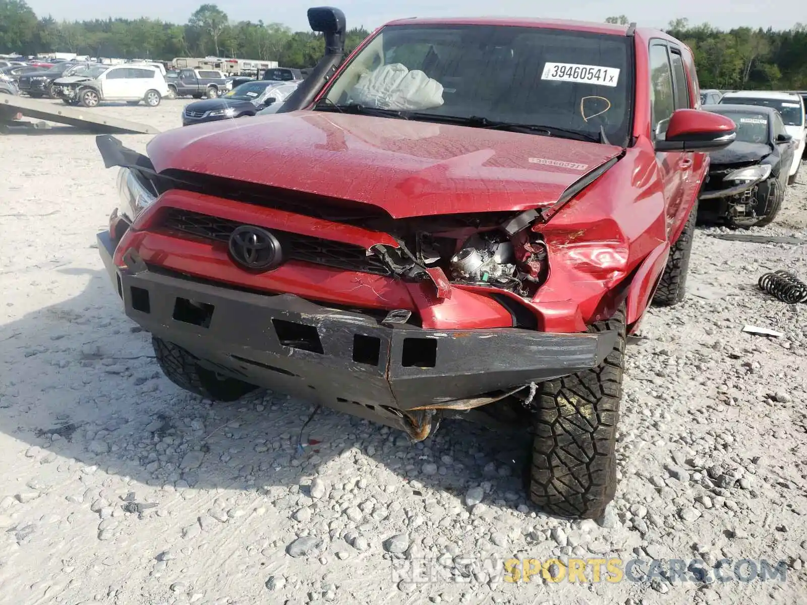 9 Photograph of a damaged car JTEBU5JR5K5614745 TOYOTA 4RUNNER 2019