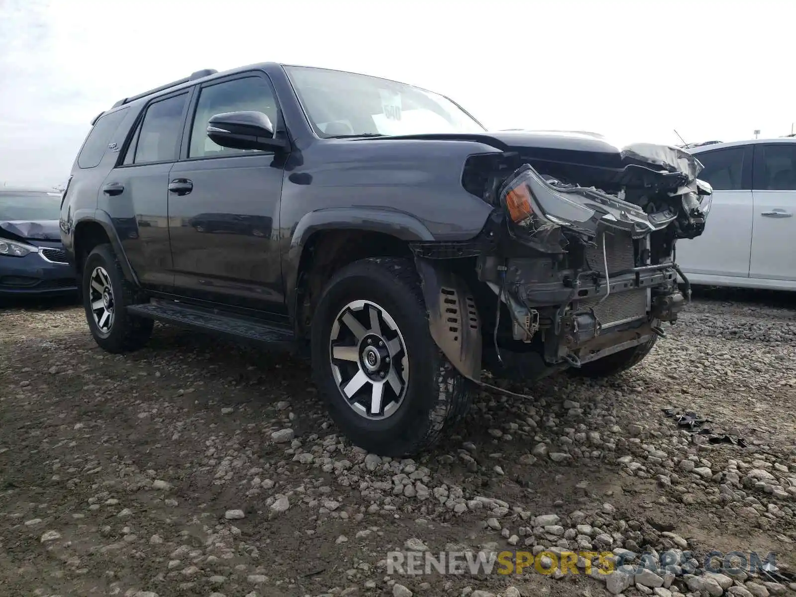 1 Photograph of a damaged car JTEBU5JR5K5614826 TOYOTA 4RUNNER 2019