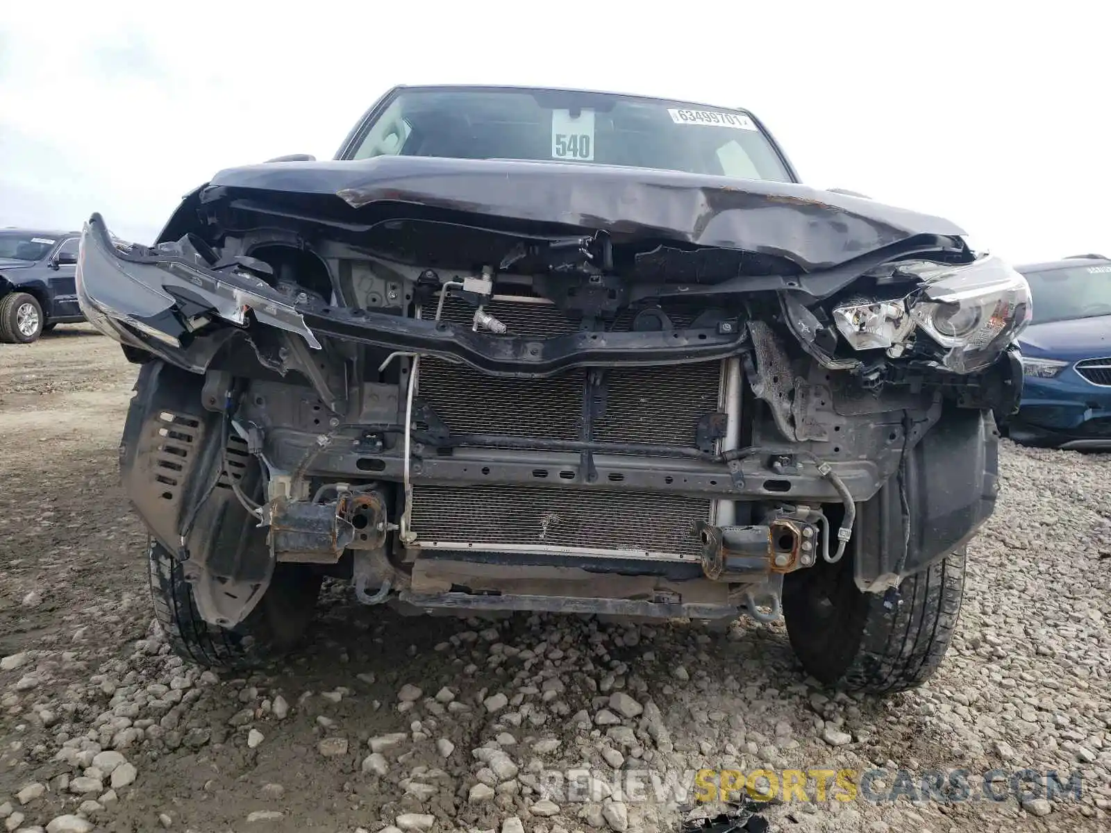 9 Photograph of a damaged car JTEBU5JR5K5614826 TOYOTA 4RUNNER 2019