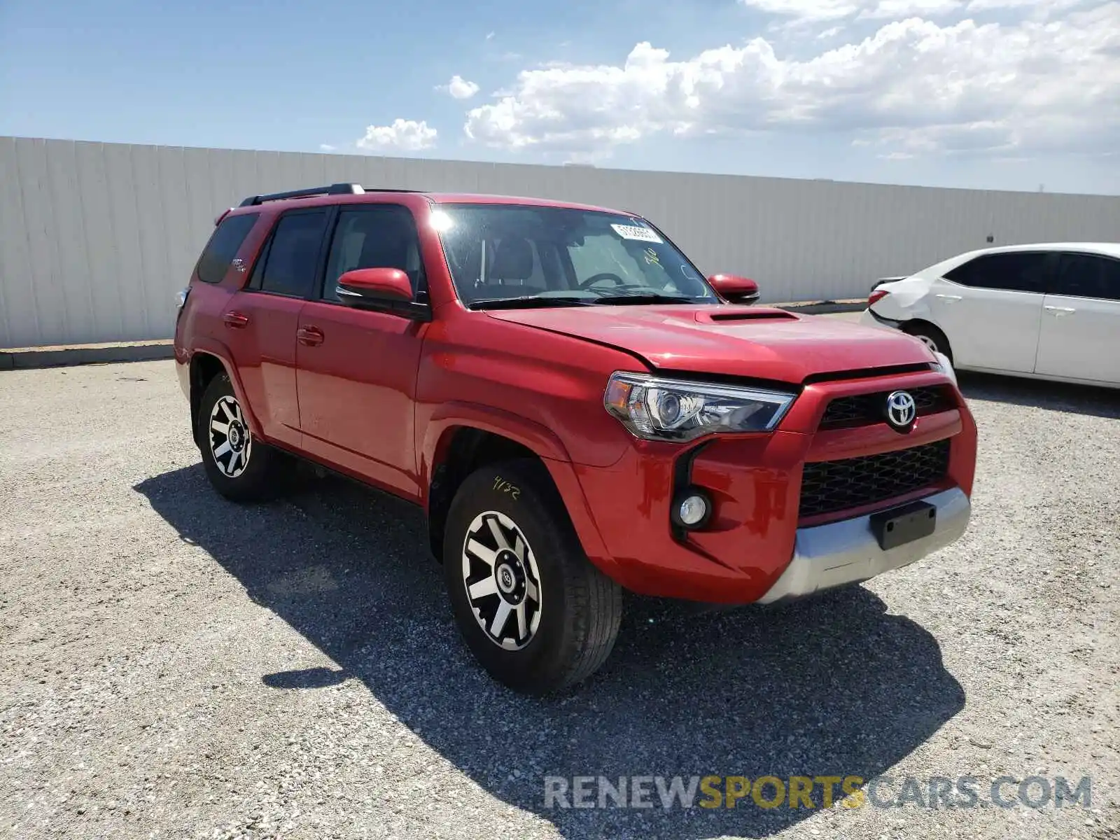 1 Photograph of a damaged car JTEBU5JR5K5616625 TOYOTA 4RUNNER 2019