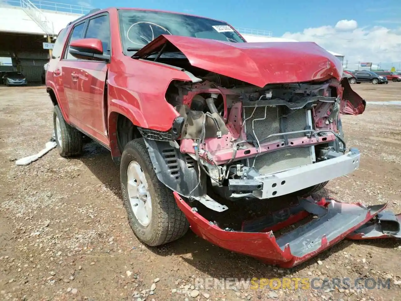 9 Photograph of a damaged car JTEBU5JR5K5617953 TOYOTA 4RUNNER 2019